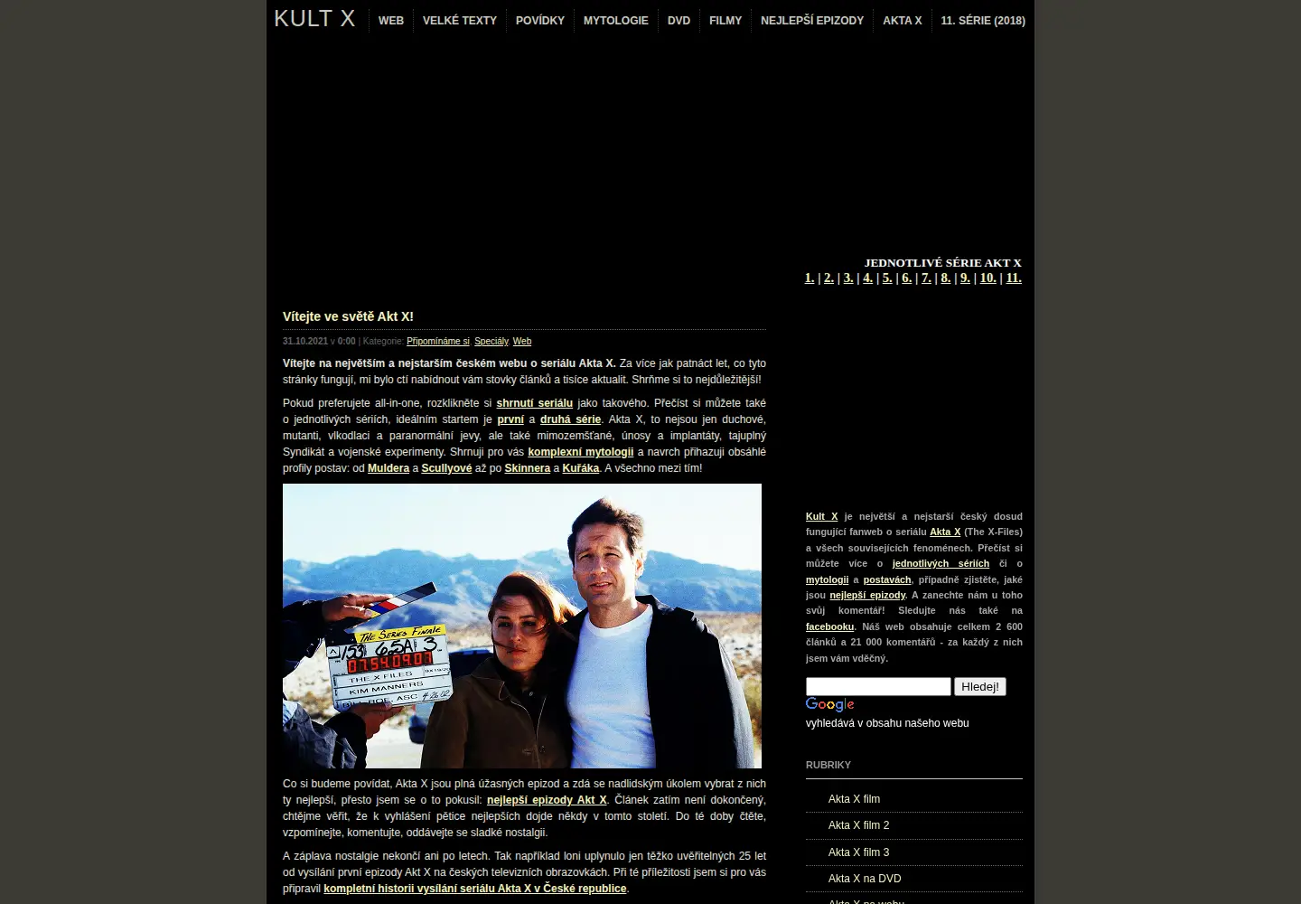 Screenshot of kultx.cz