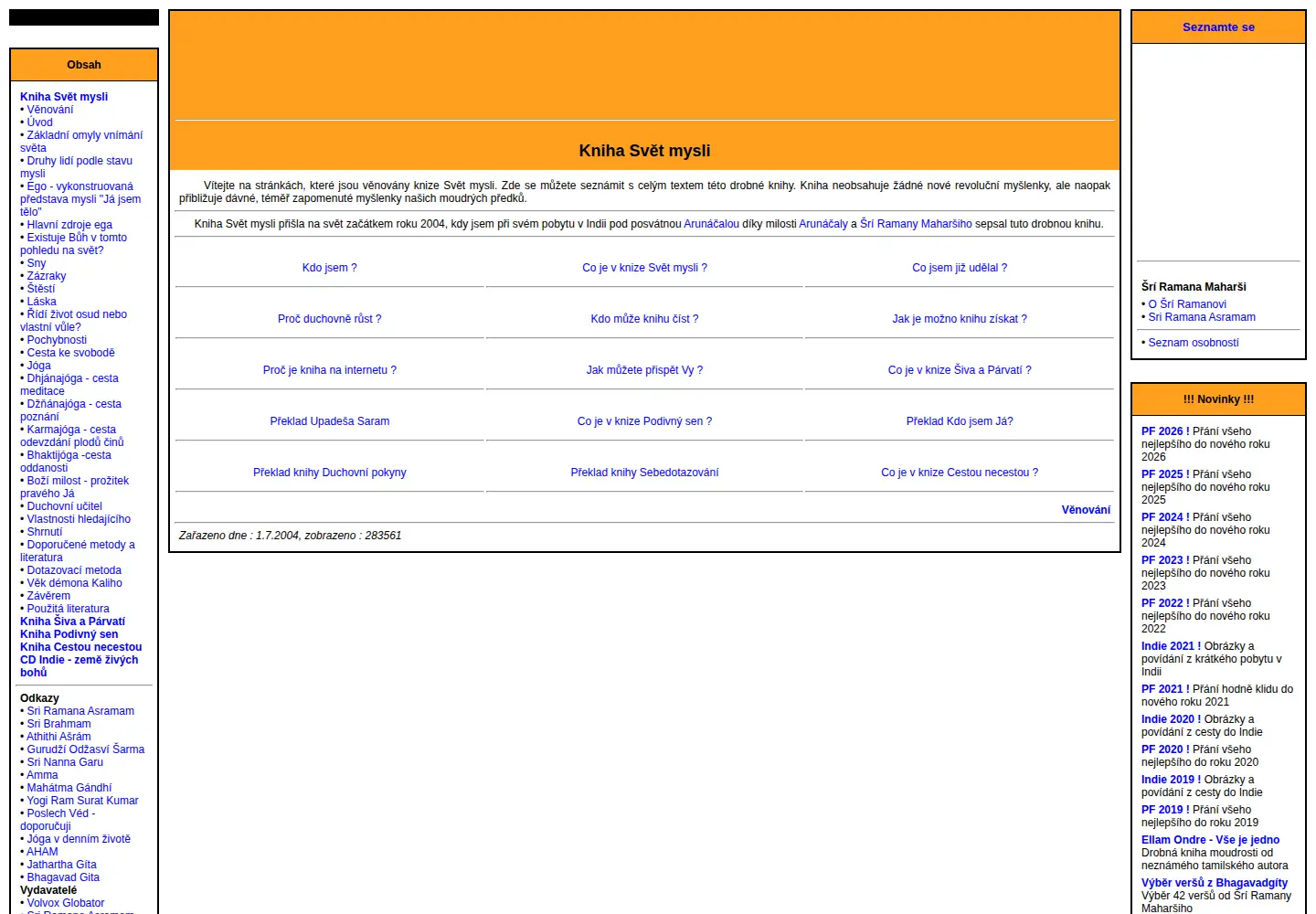 Screenshot of svetmysli.net