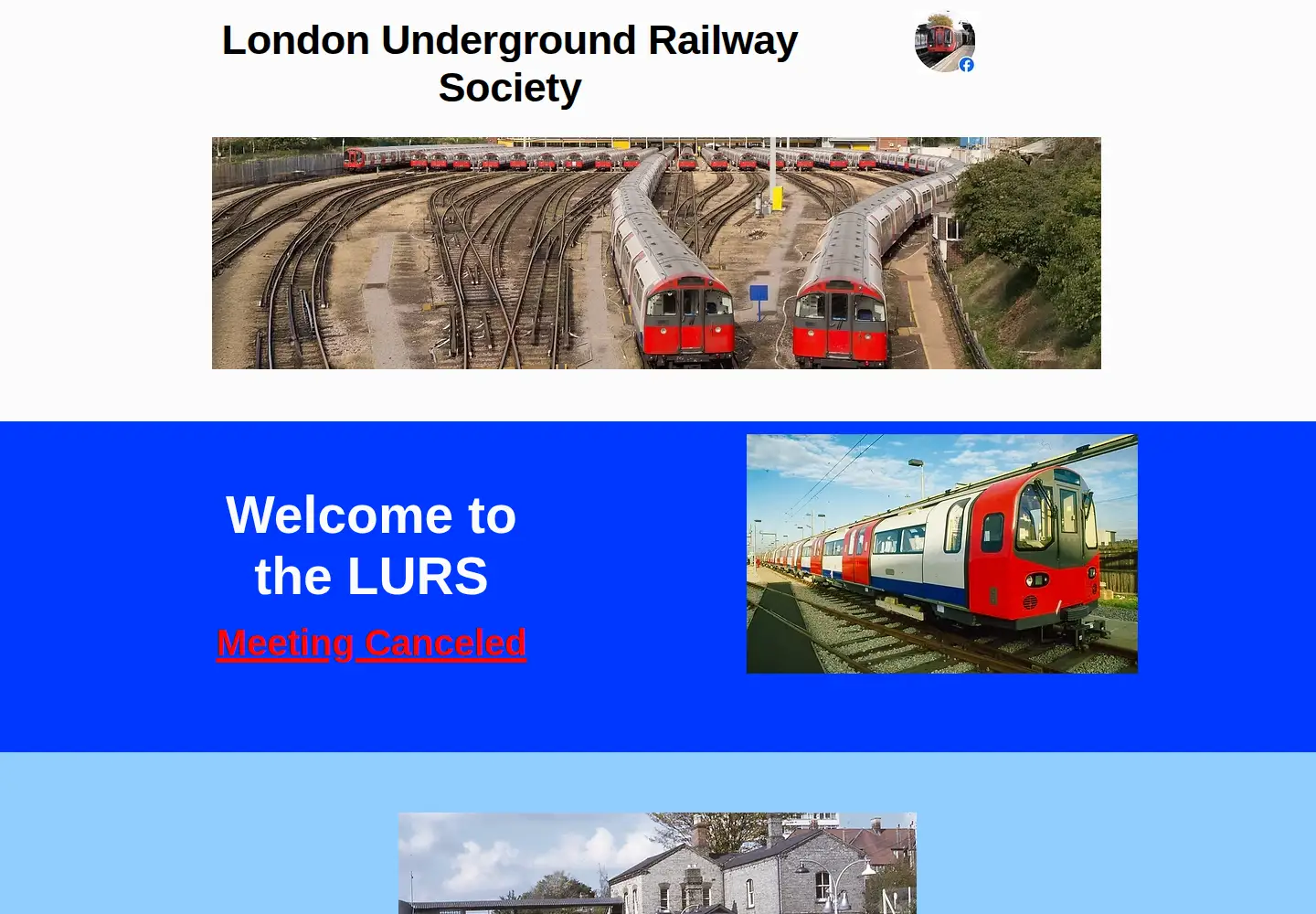 Screenshot of lurs.org.uk