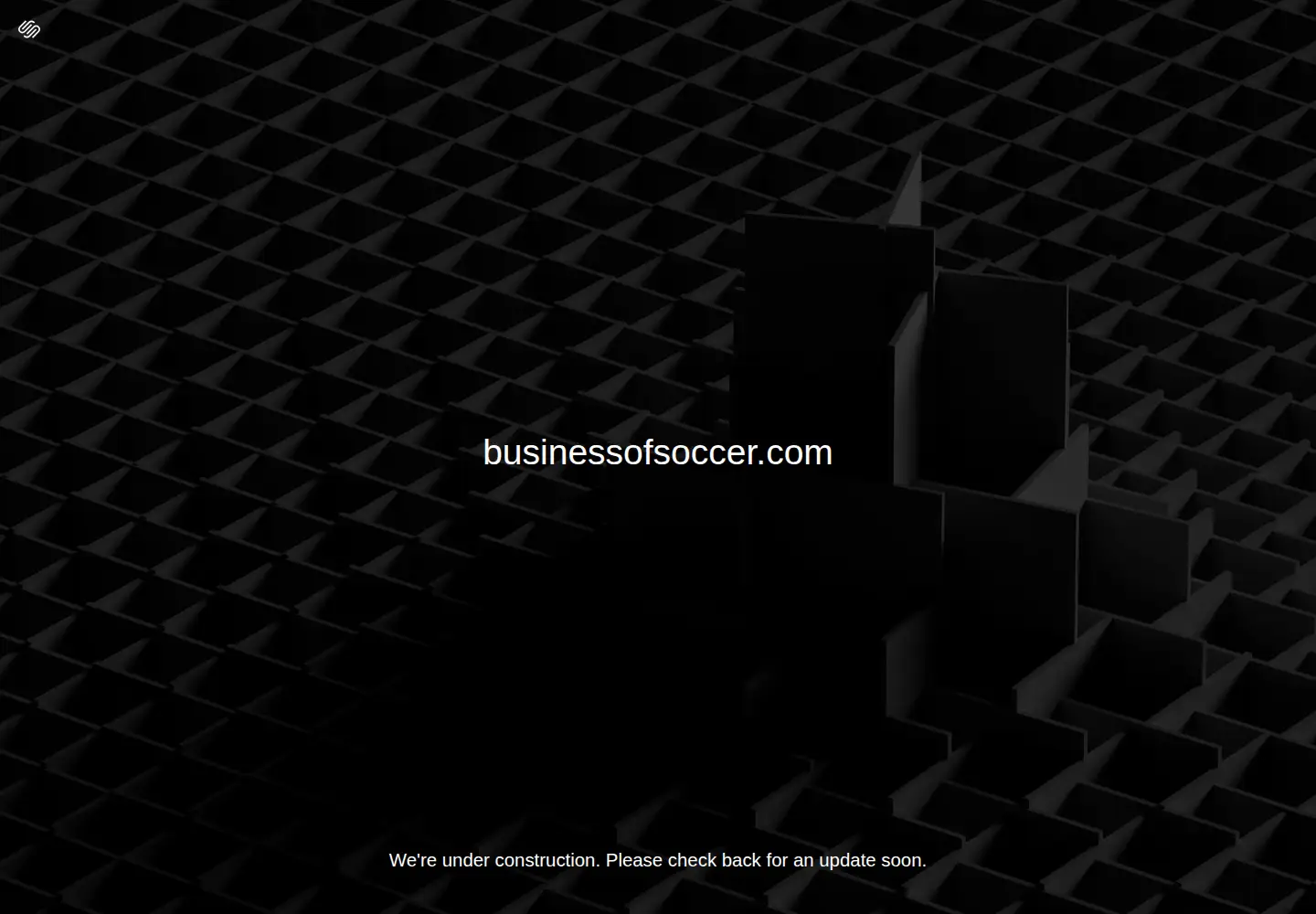 Screenshot of businessofsoccer.com