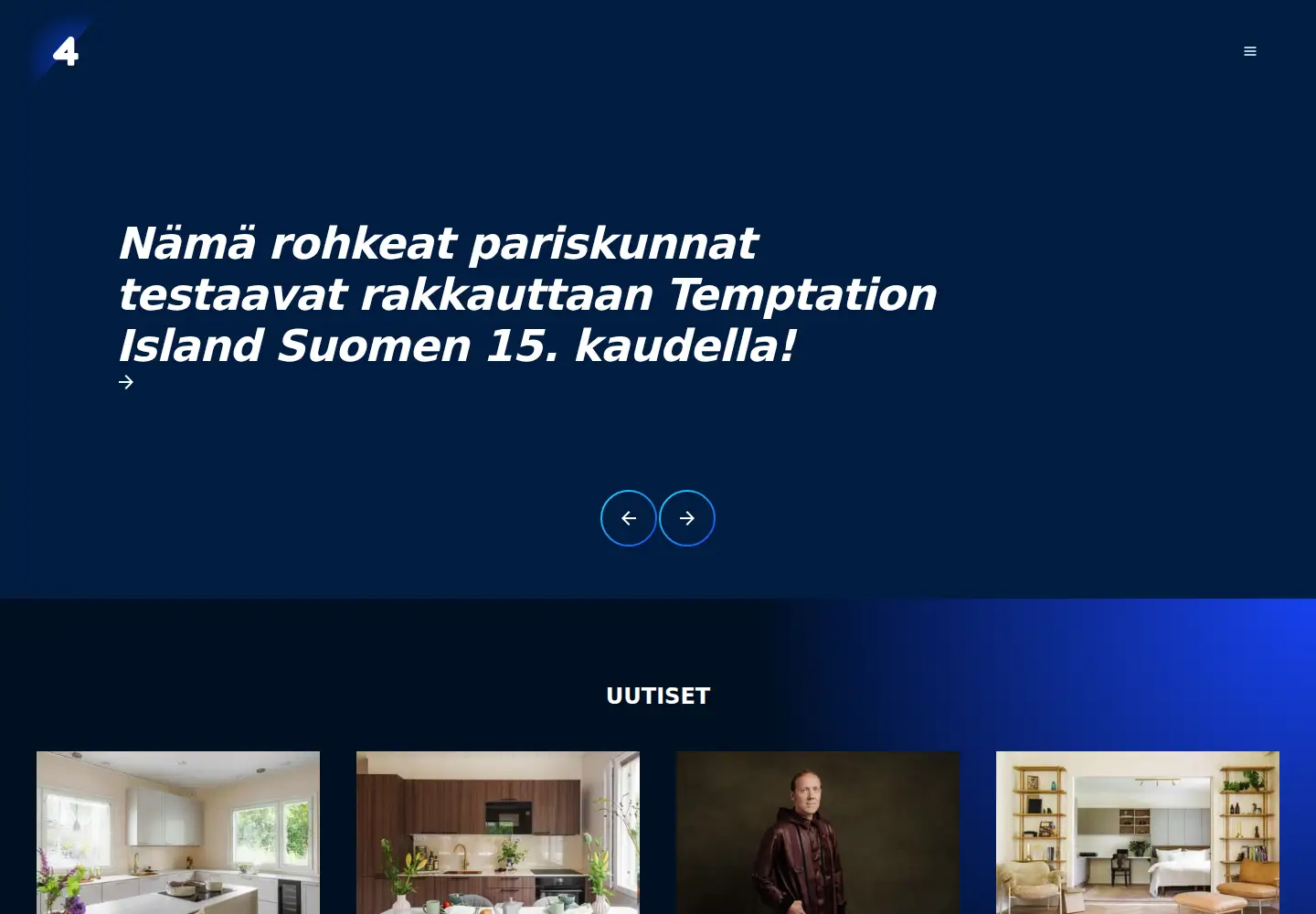 Screenshot of nelonen.fi