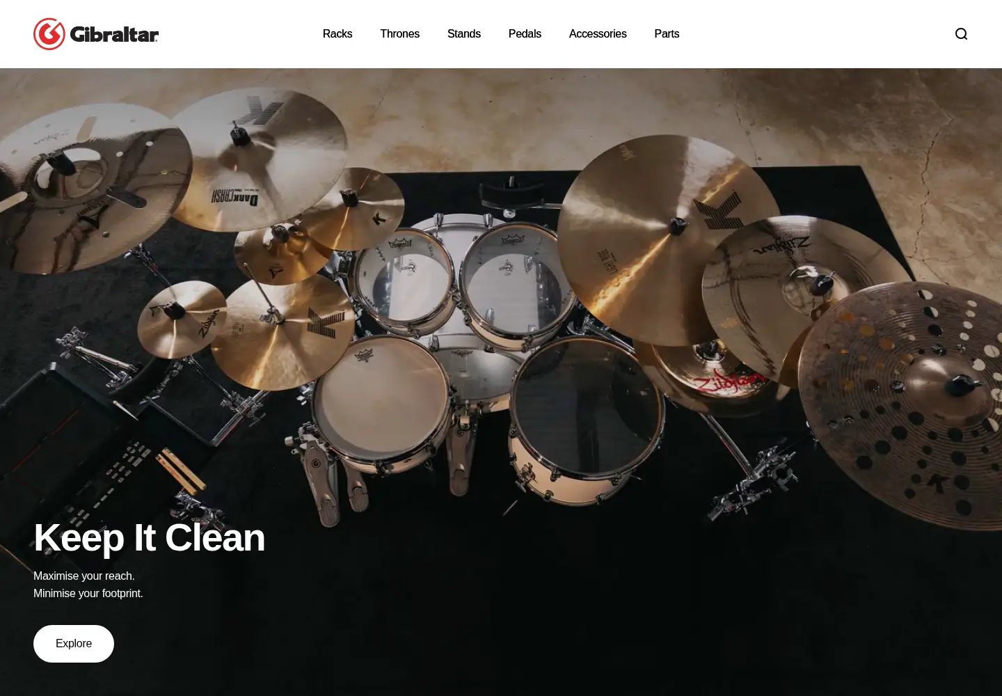 Screenshot of gibraltarhardware.com