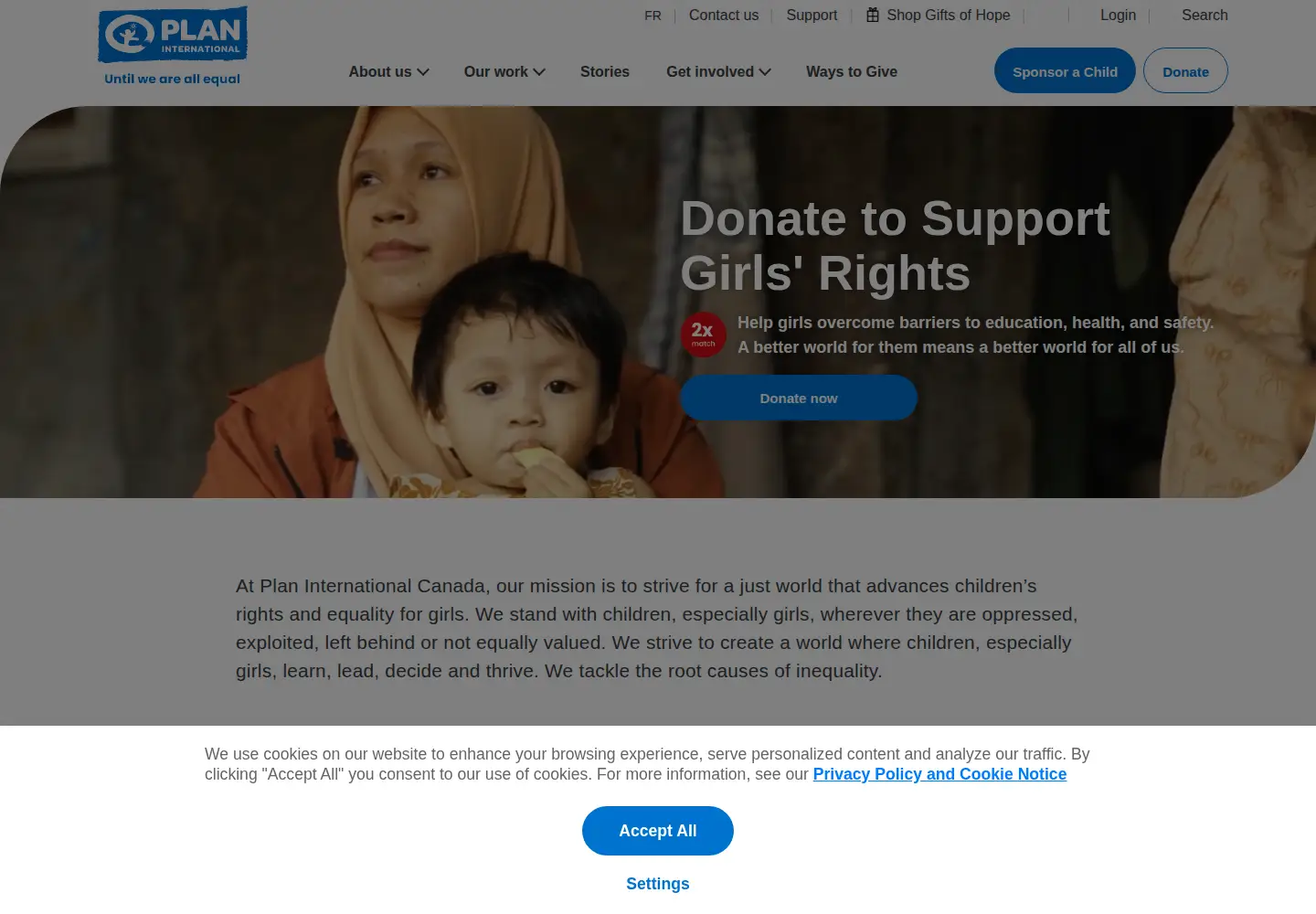 Screenshot of plancanada.ca