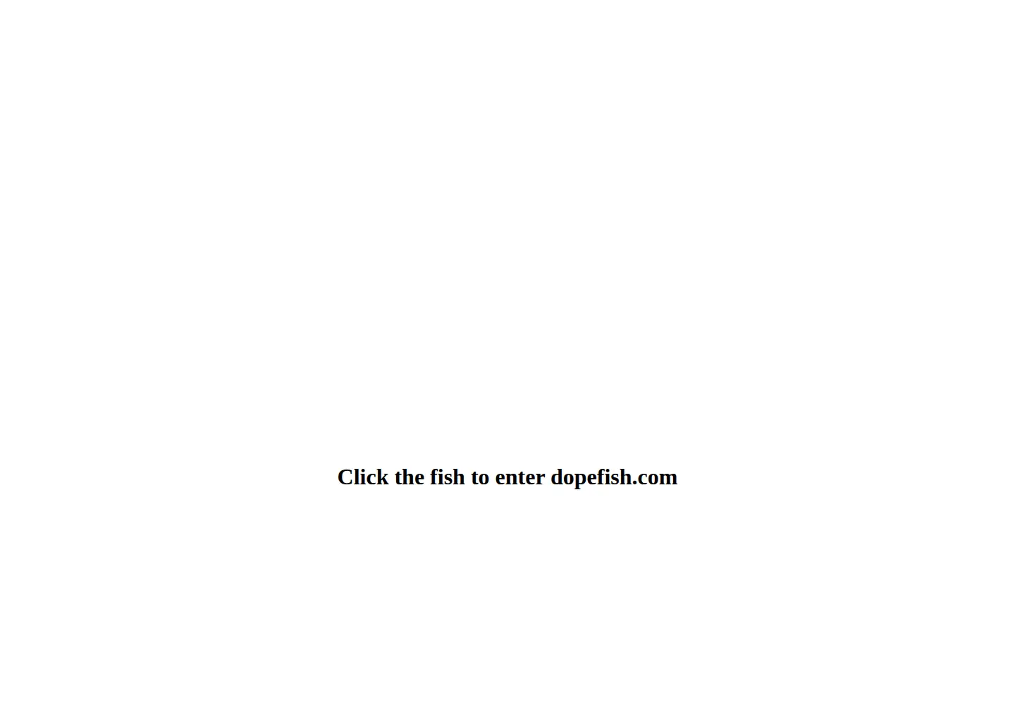 Screenshot of dopefish.com
