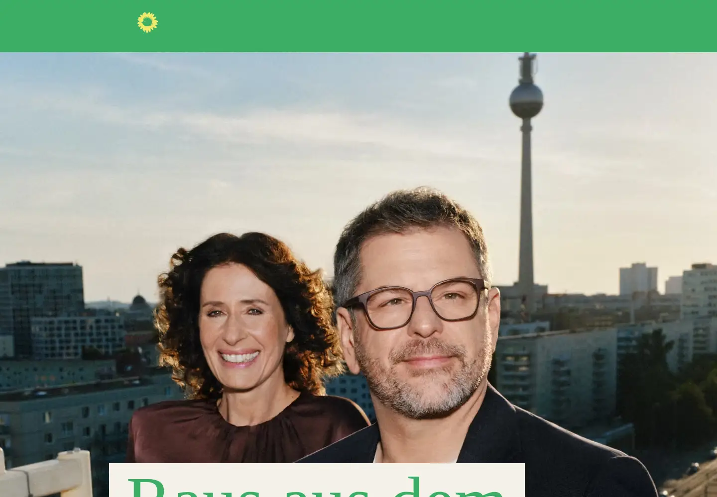 Captured homepage of bettina-jarasch.de in the current scan