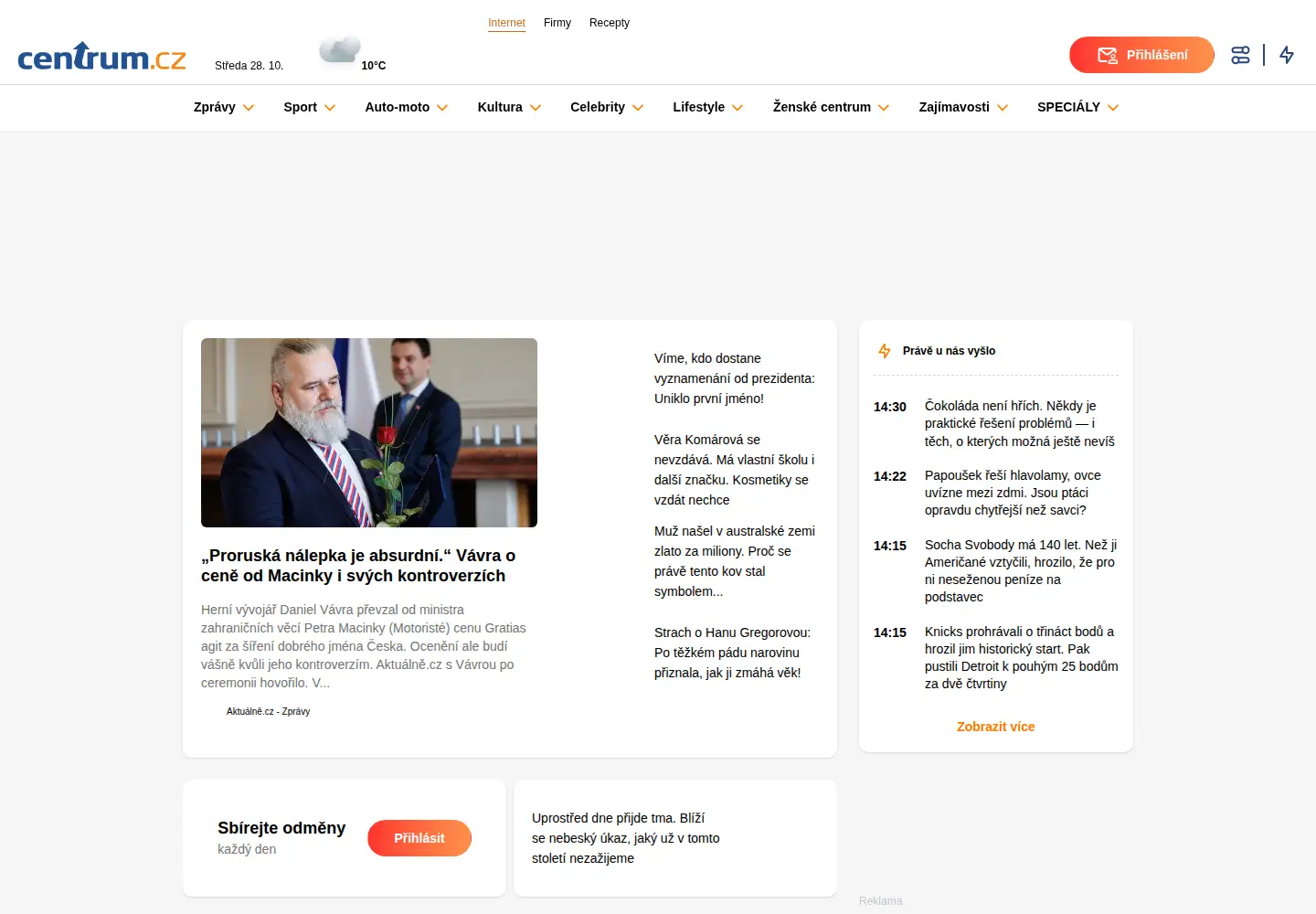 Screenshot of i0.cz