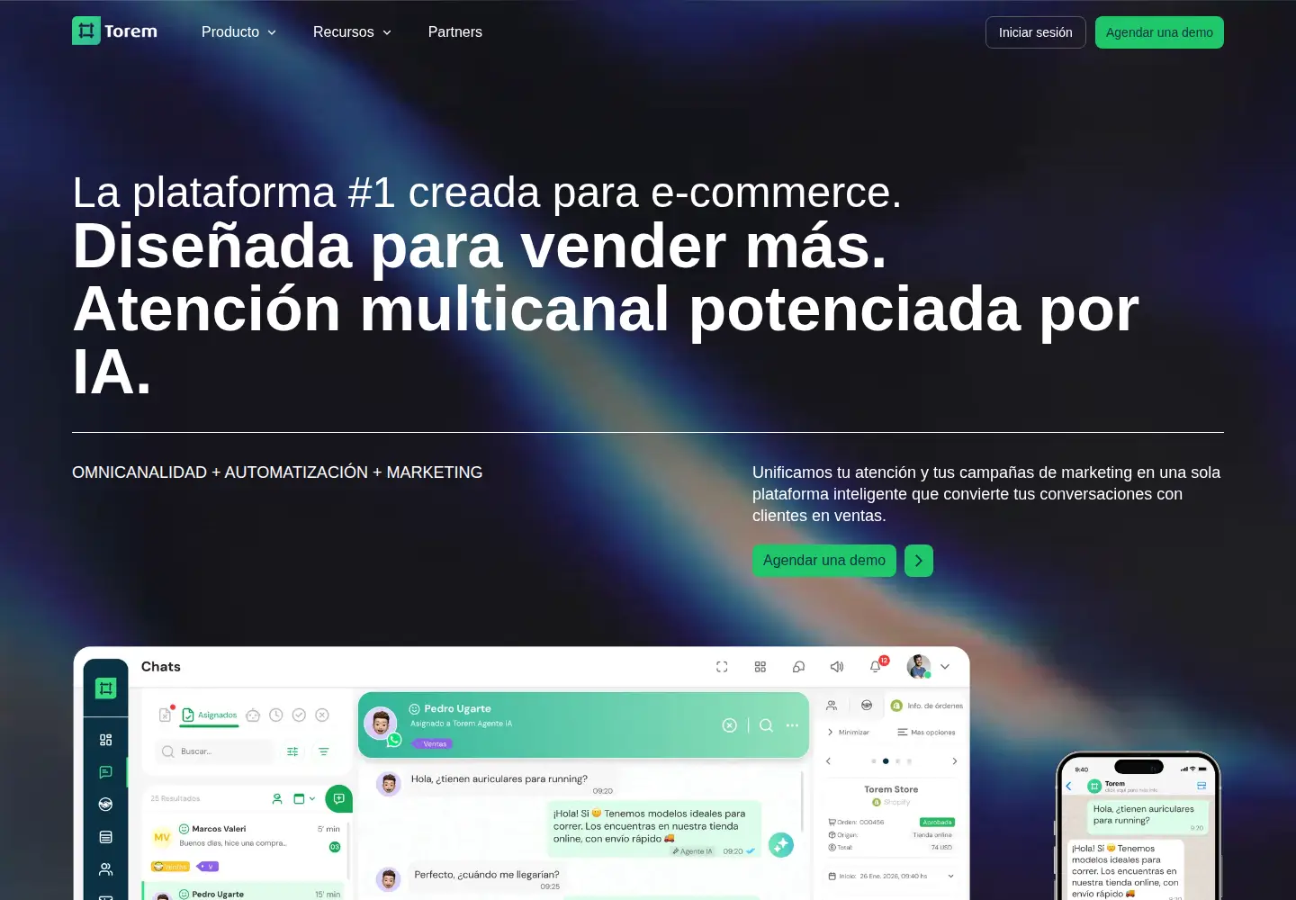 Screenshot of torem.me