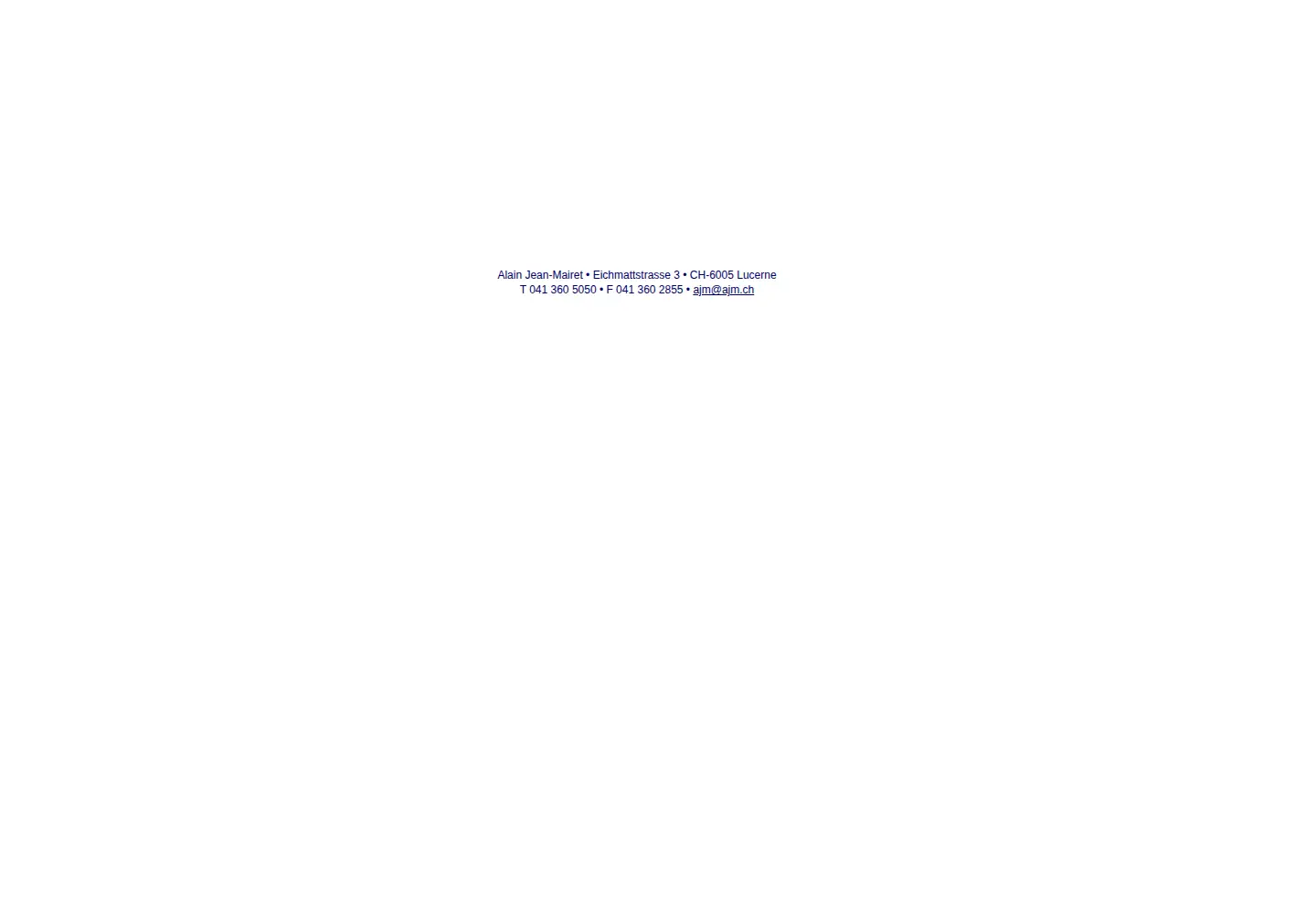 Screenshot of ajm.ch