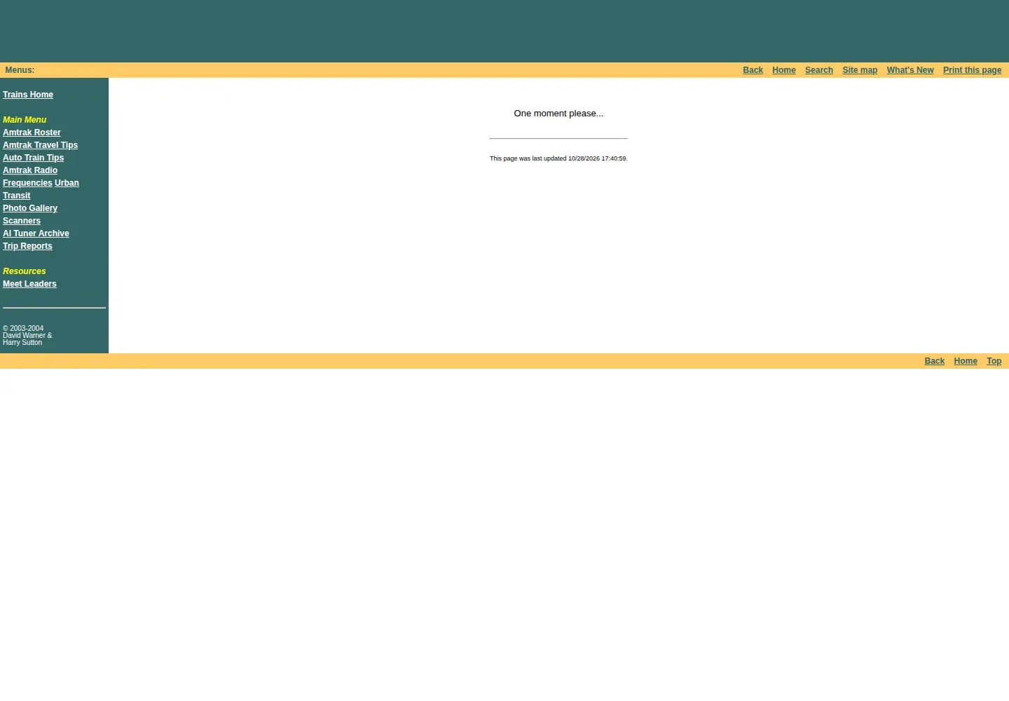 Screenshot of on-track-on-line.com