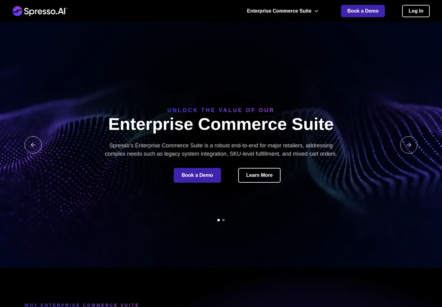 Screenshot of spresso.com