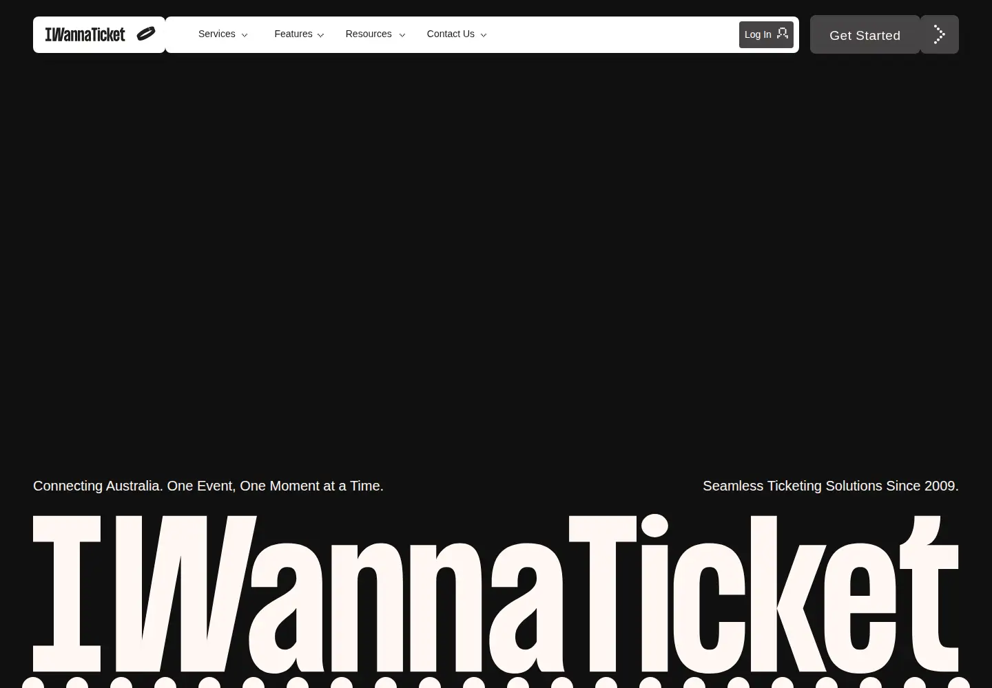 Screenshot of iwannaticket.com.au