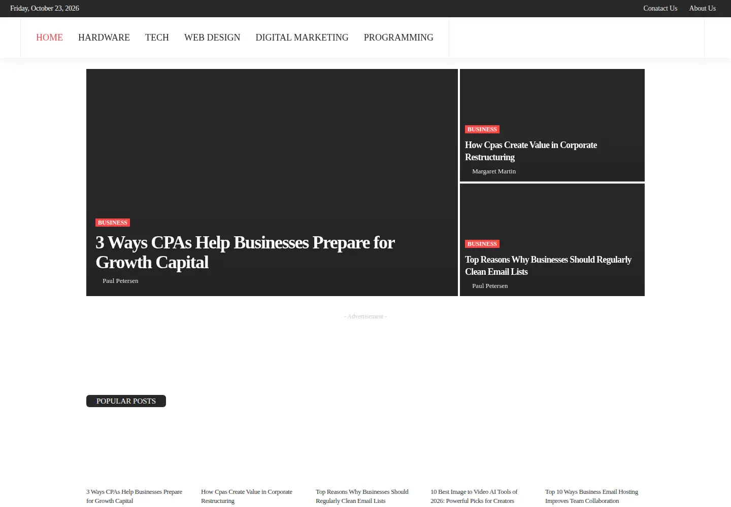Screenshot of fourlangwebprogram.com