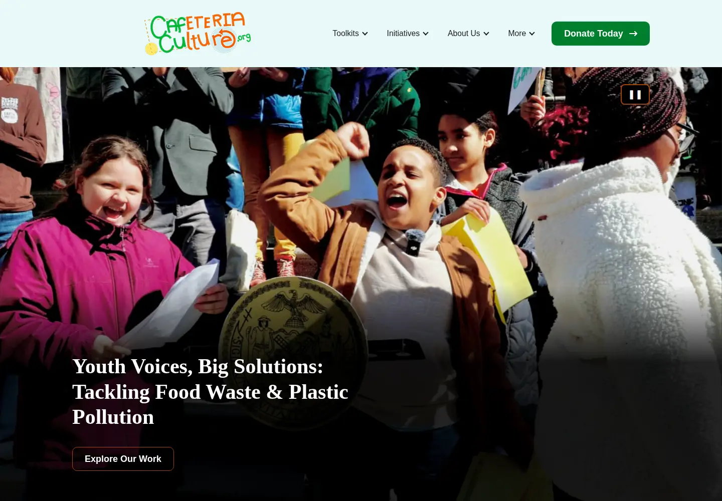 Screenshot of cafeteriaculture.org