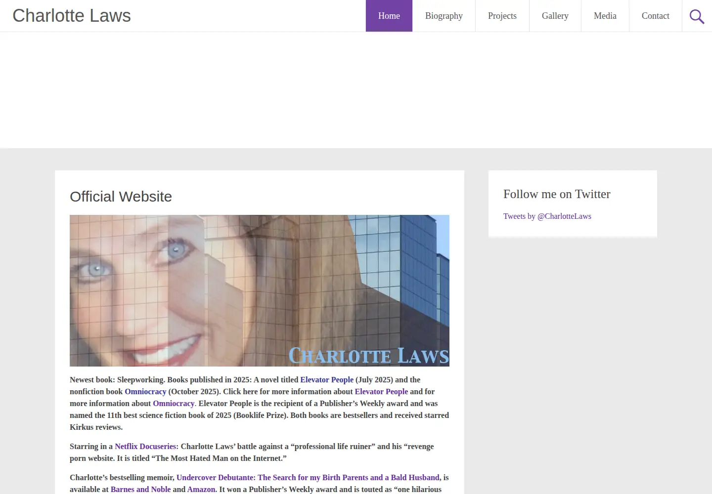 Screenshot of charlottelaws.com