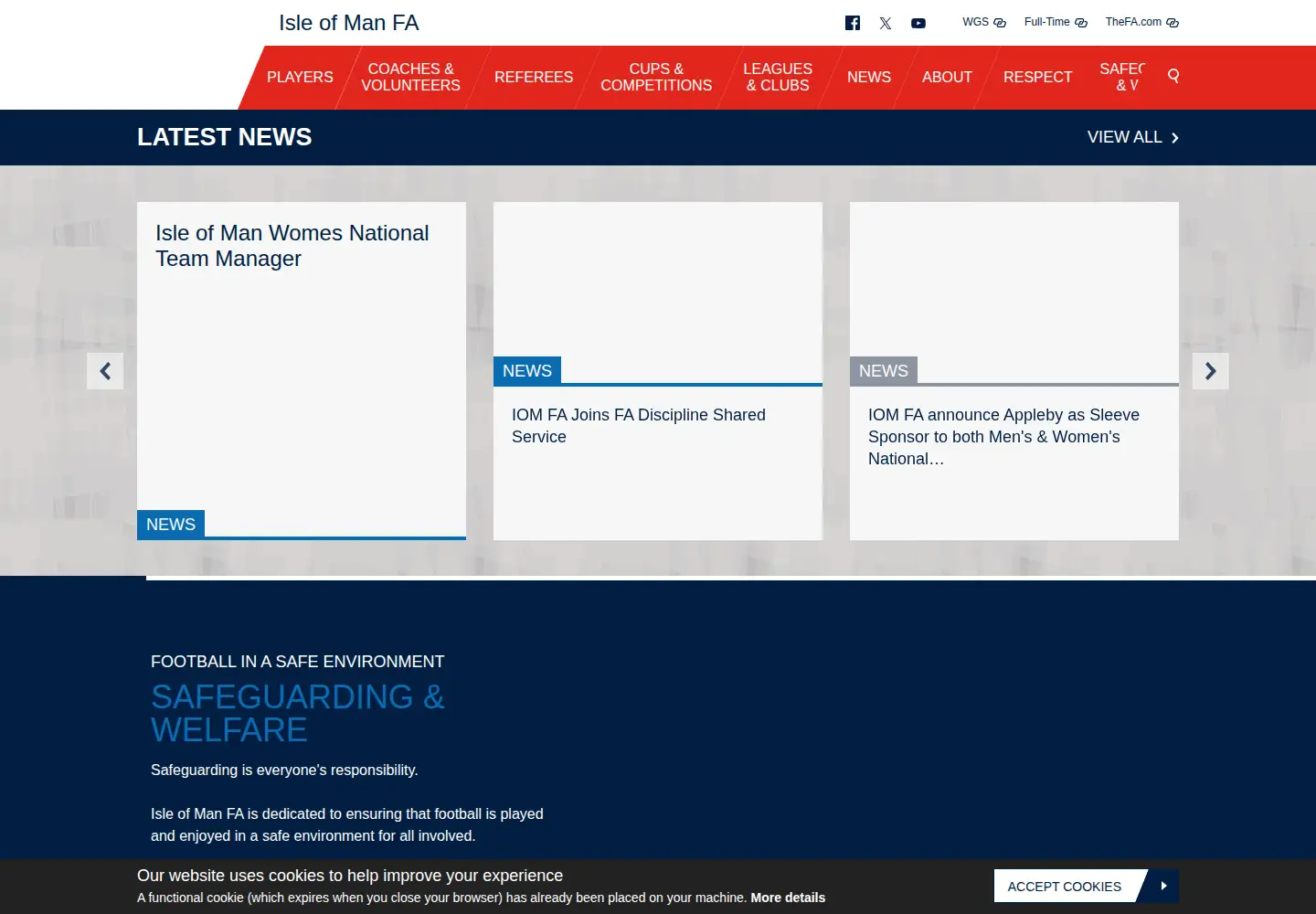 Screenshot of isleofmanfa.com