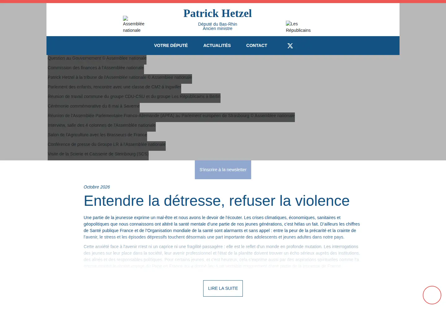 Screenshot of patrick-hetzel.fr