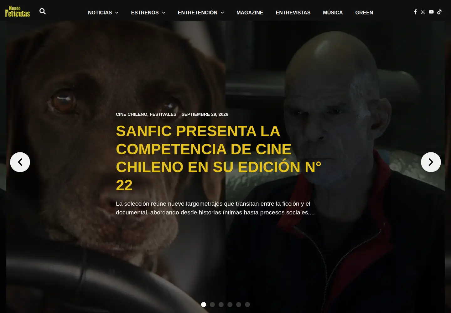 Screenshot of mundopeliculas.tv