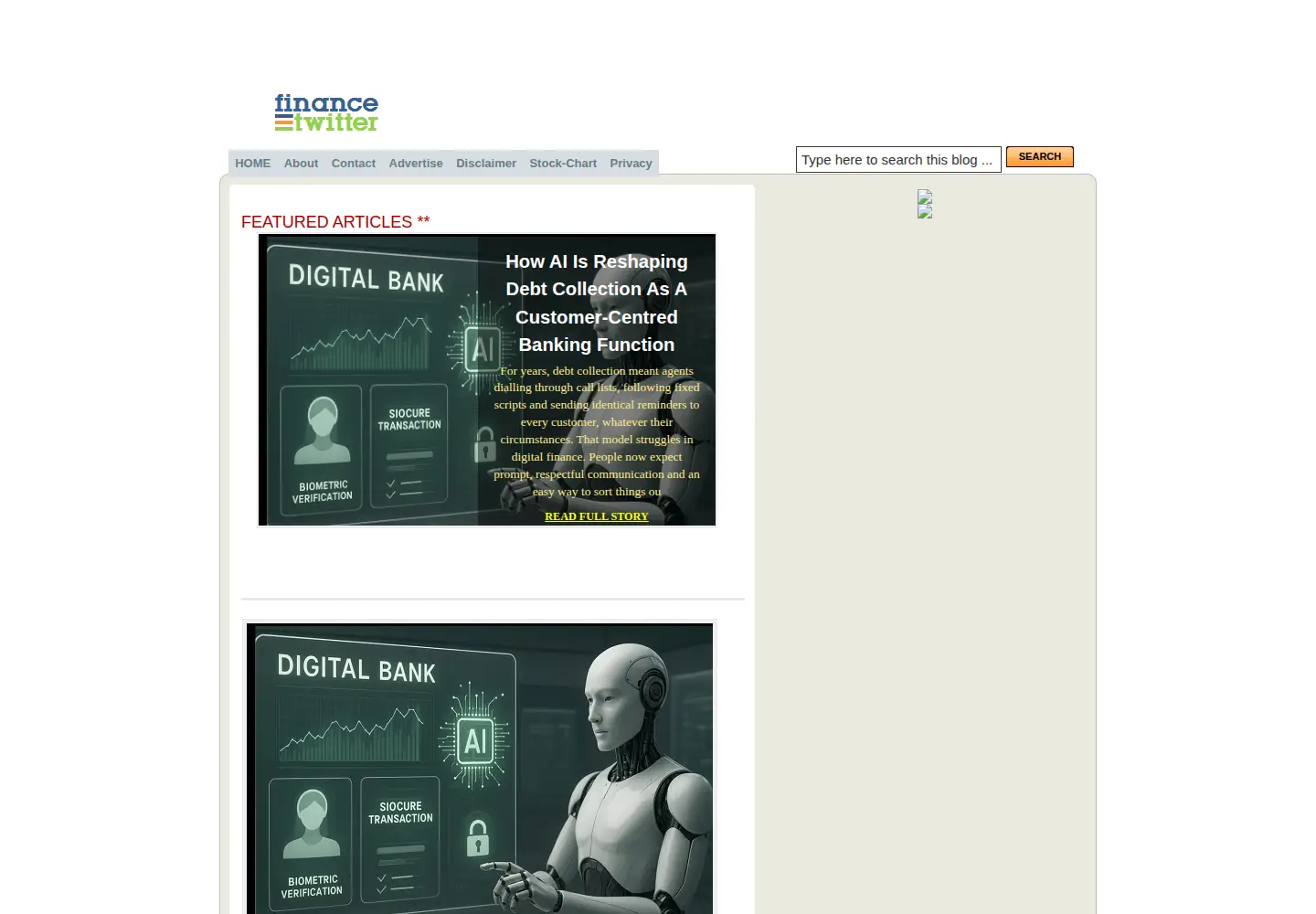 Screenshot of financetwitter.com