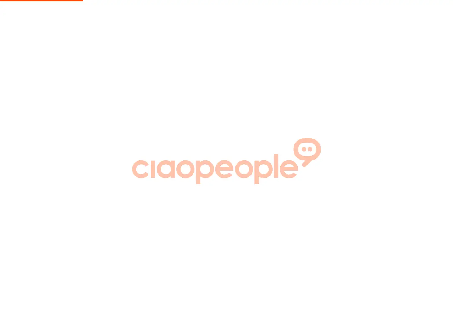 Captured homepage of ciaopeople.it in the current scan