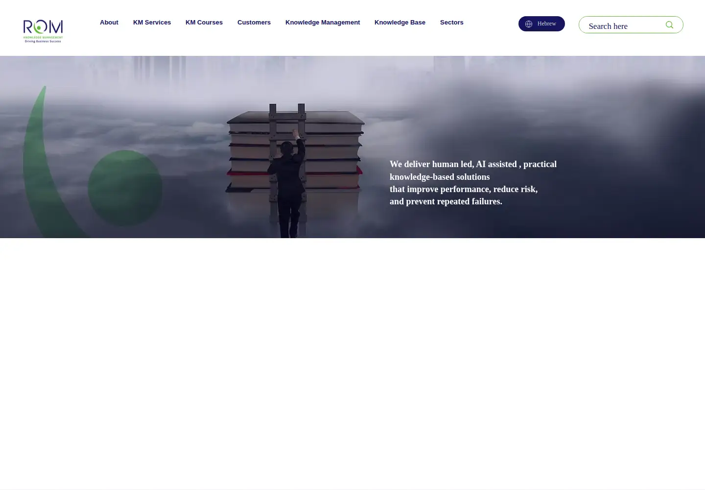 Screenshot of kmrom.com