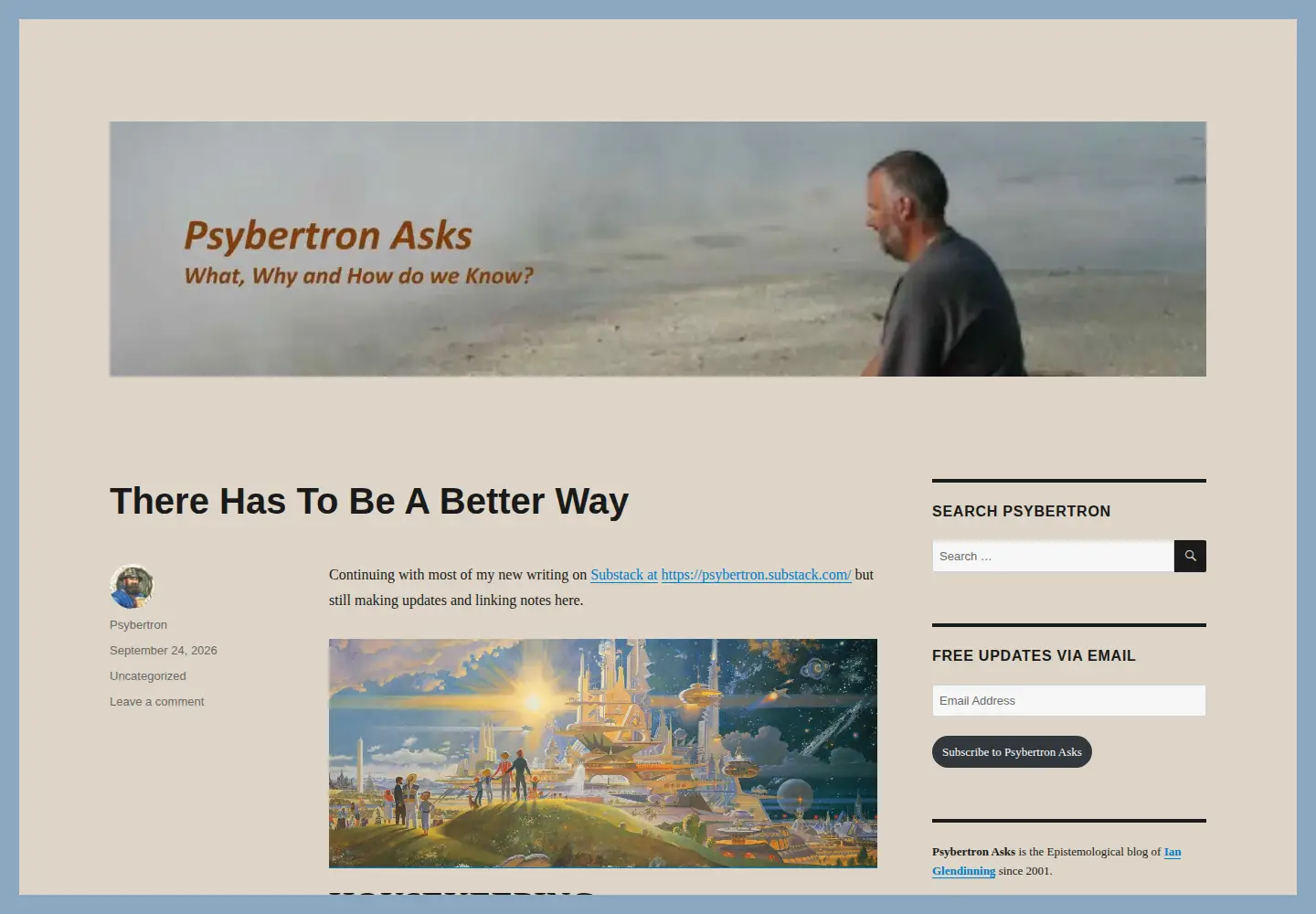 Screenshot of psybertron.org