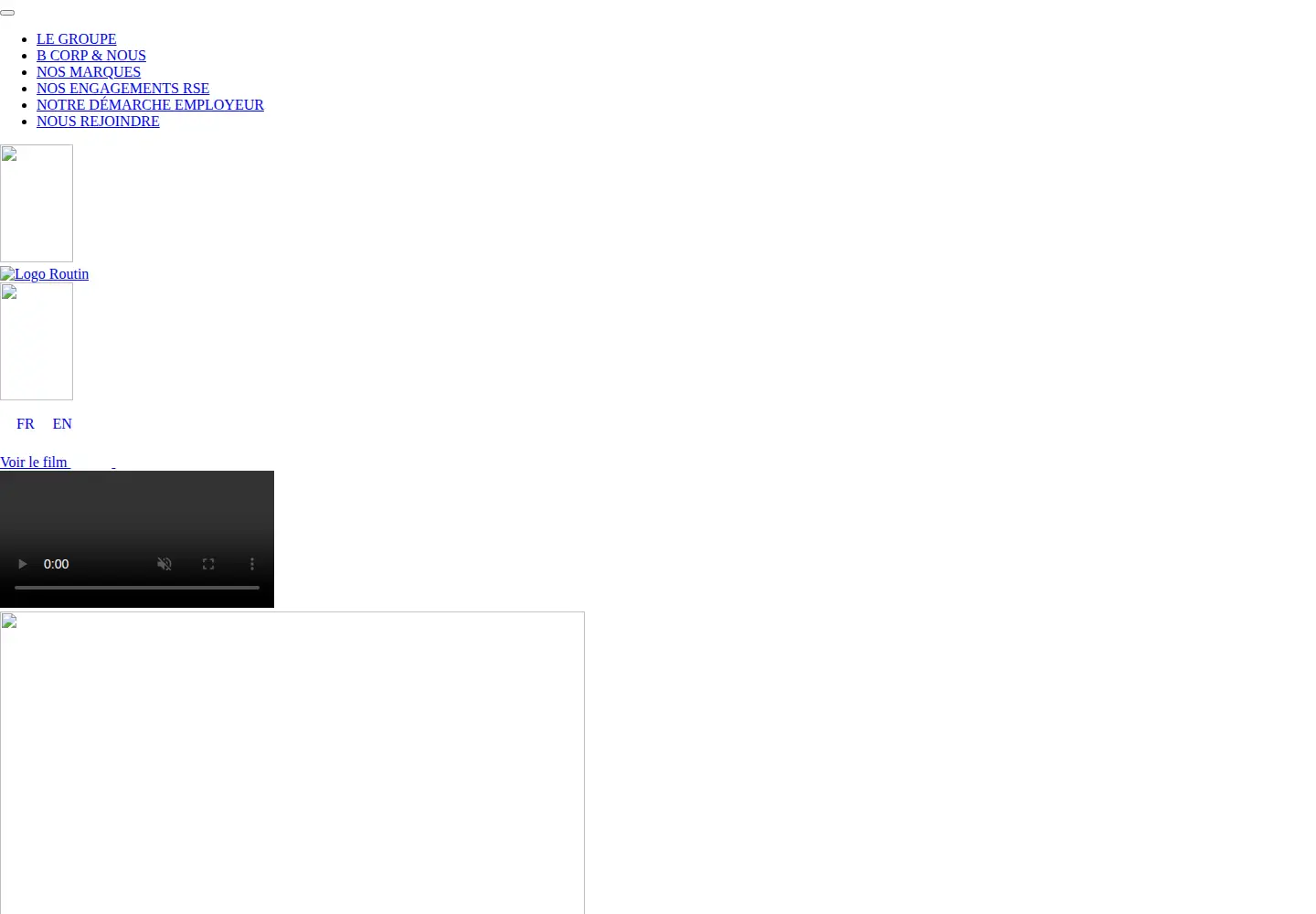 Screenshot of routin.com