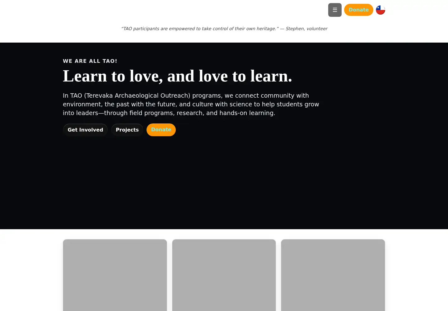 Screenshot of terevaka.net