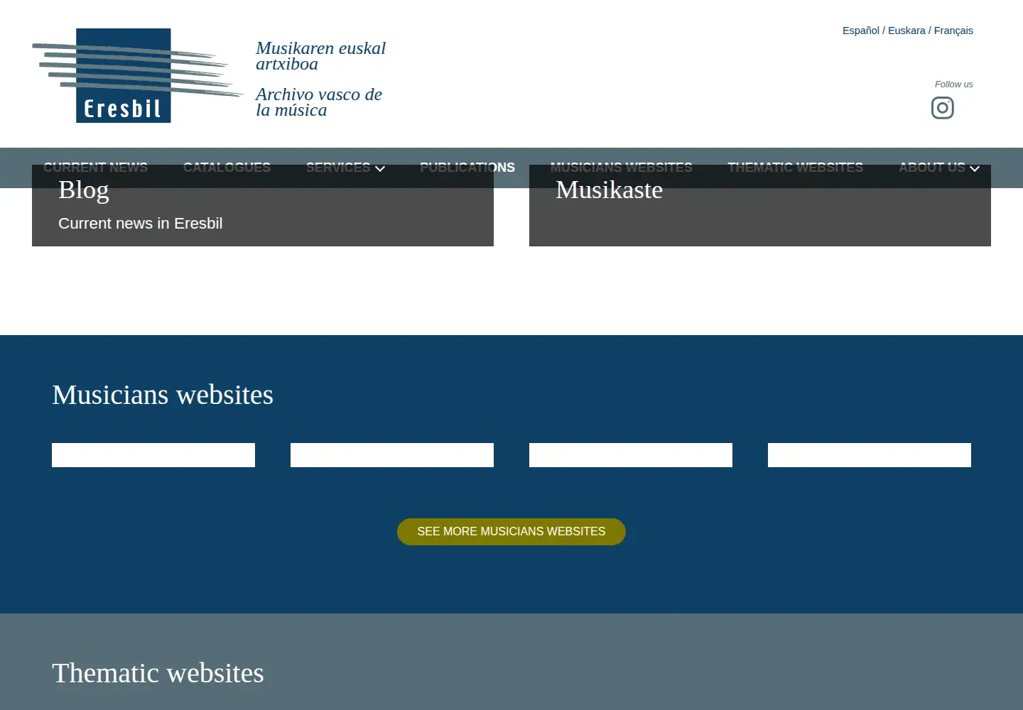 Screenshot of eresbil.com