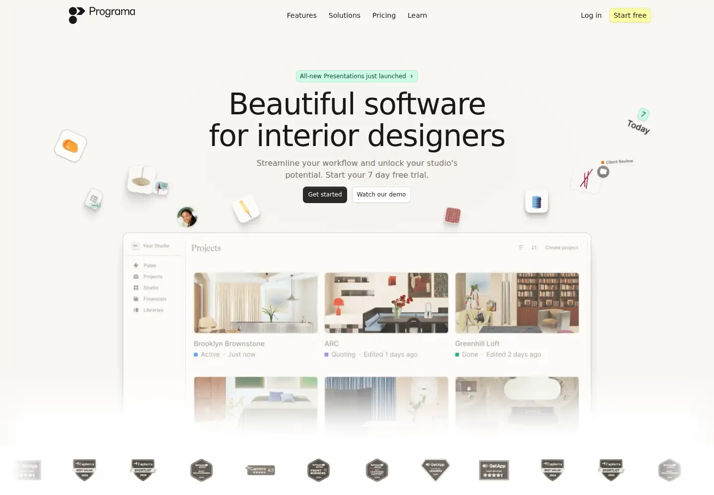 Screenshot of programa.design