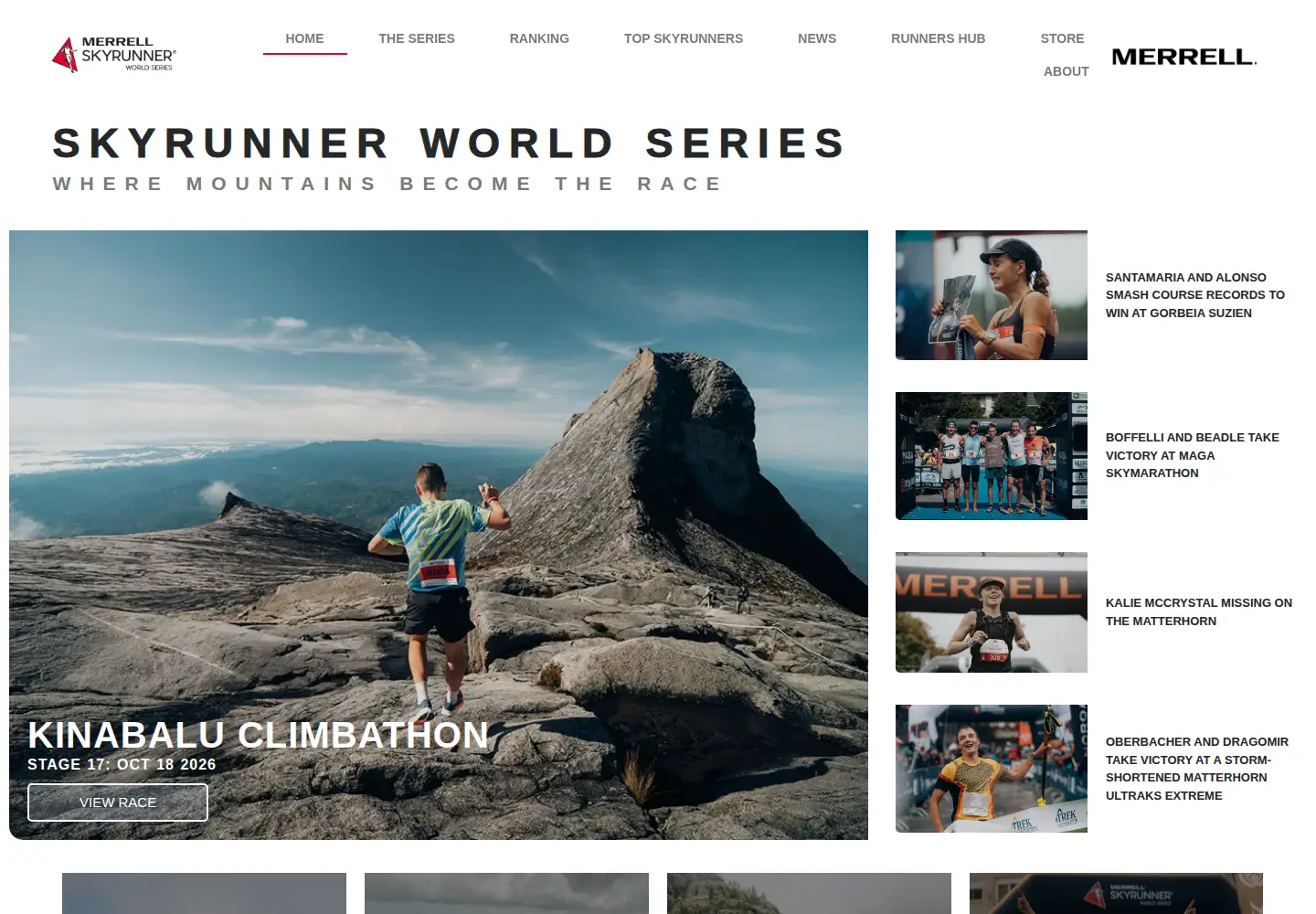 Screenshot of skyrunnerworldseries.com