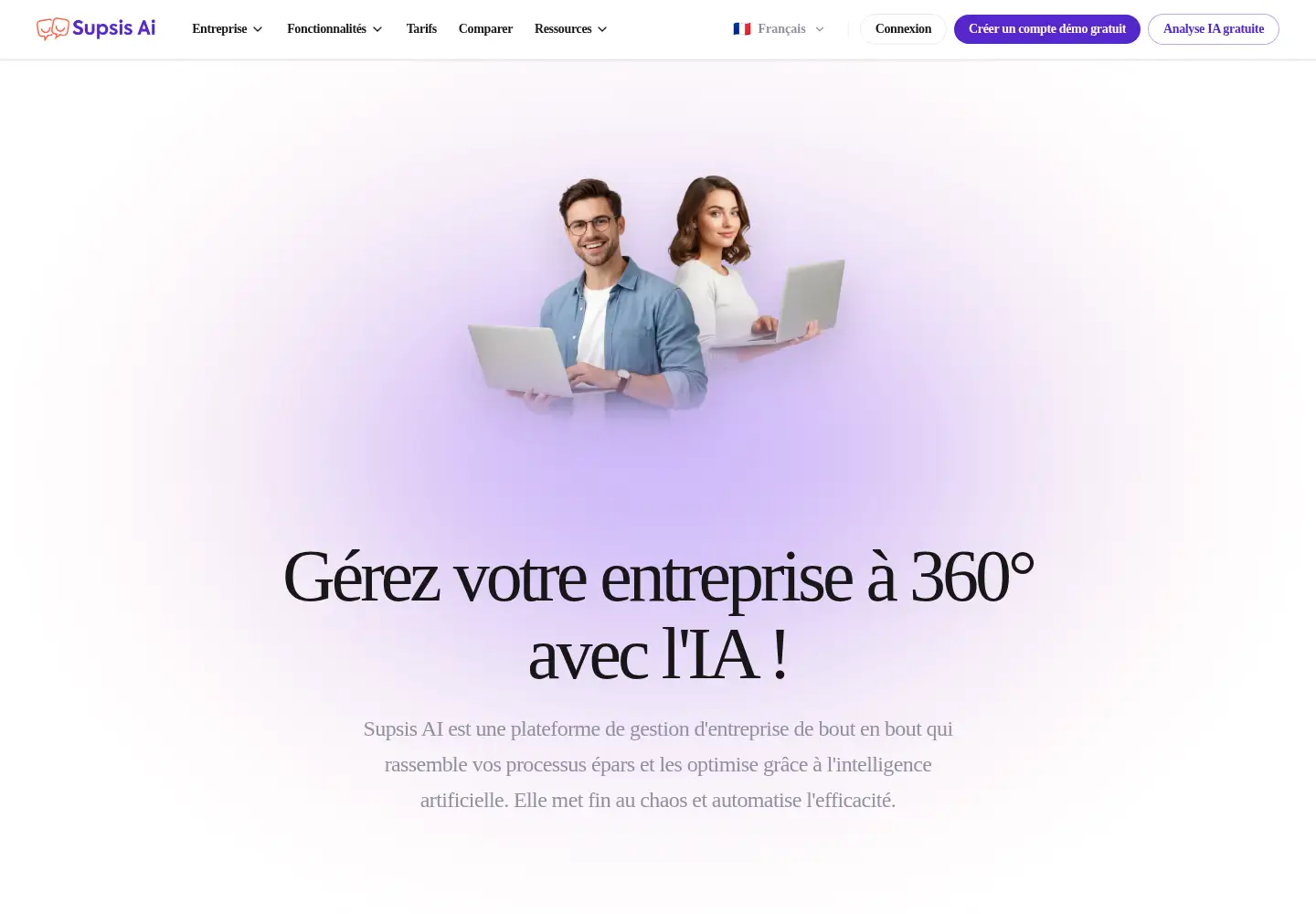 Screenshot of supsis.com