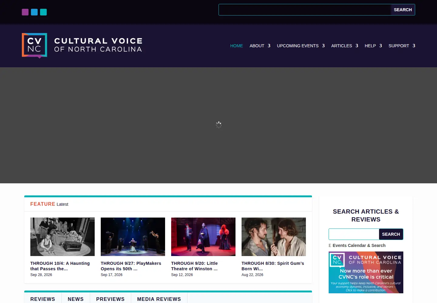 Screenshot of cvnc.org