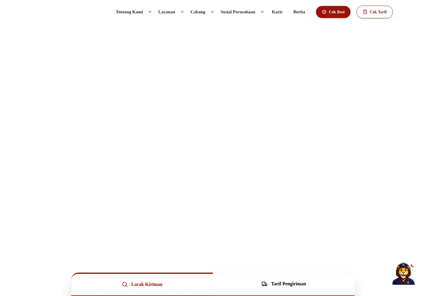 Screenshot of lionelexpress.com