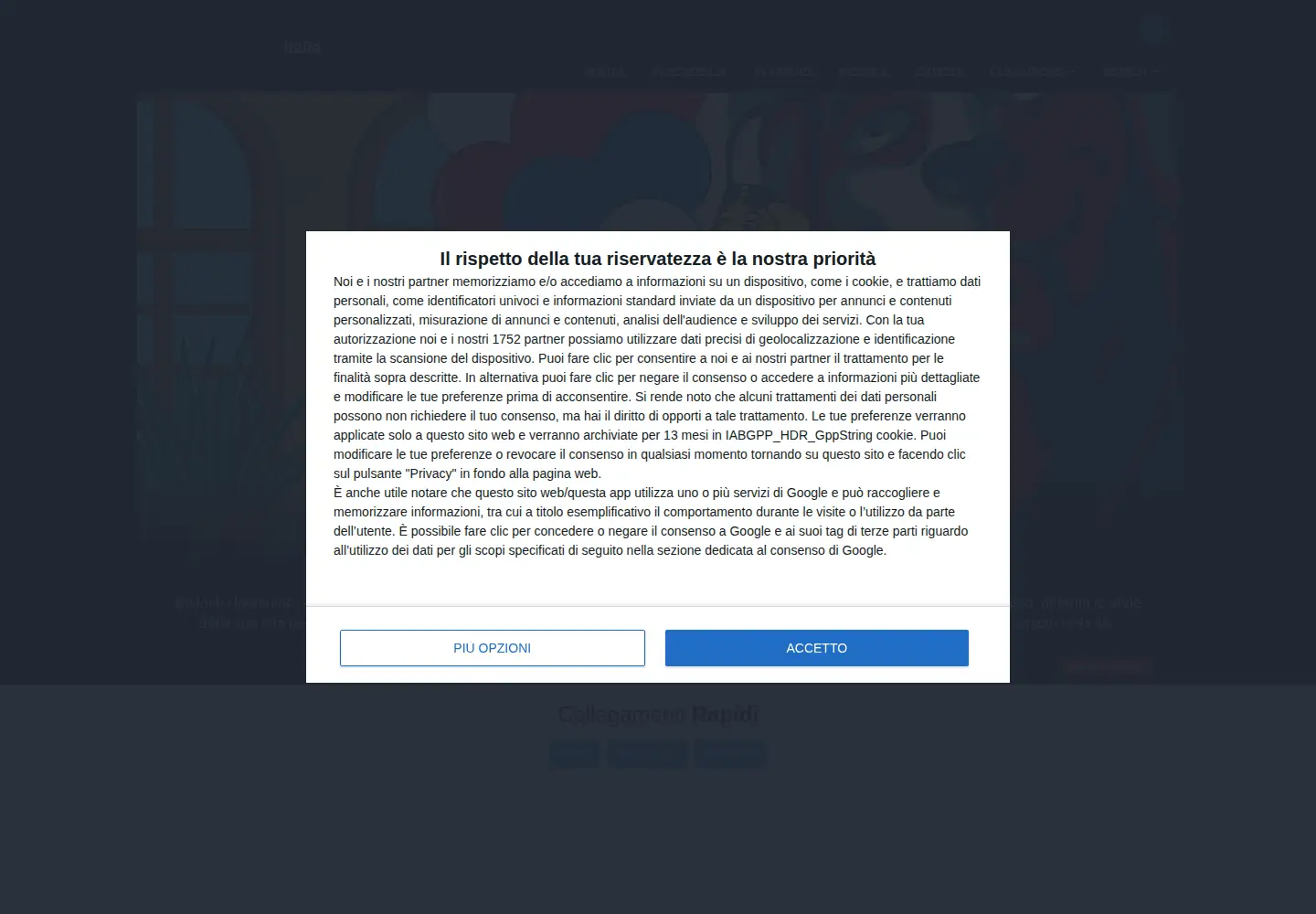 Screenshot of netflixlovers.it