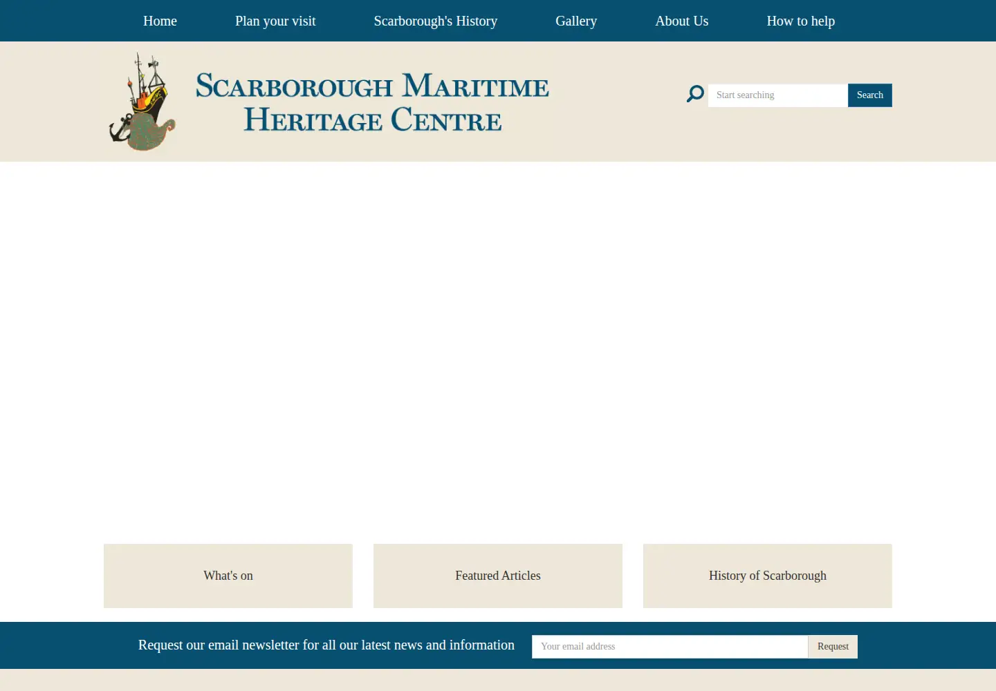 Screenshot of scarboroughsmaritimeheritage.org.uk