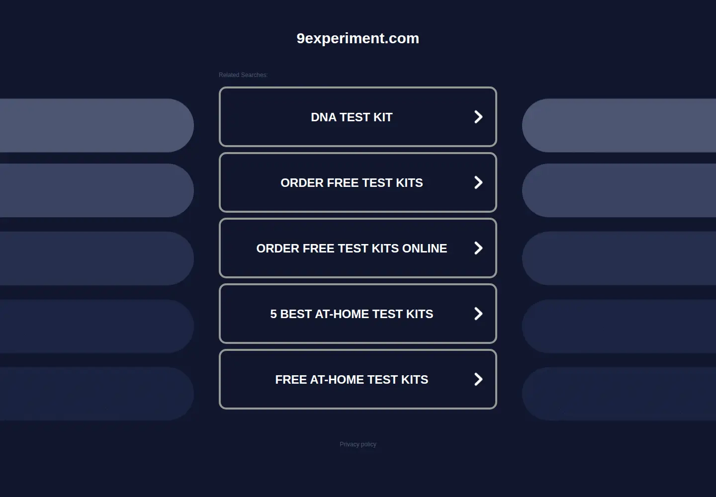 Screenshot of 9experiment.com