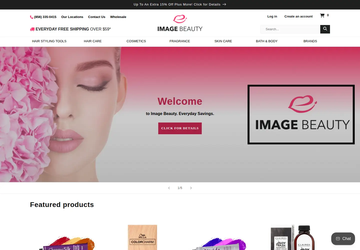 Screenshot of imagebeauty.com