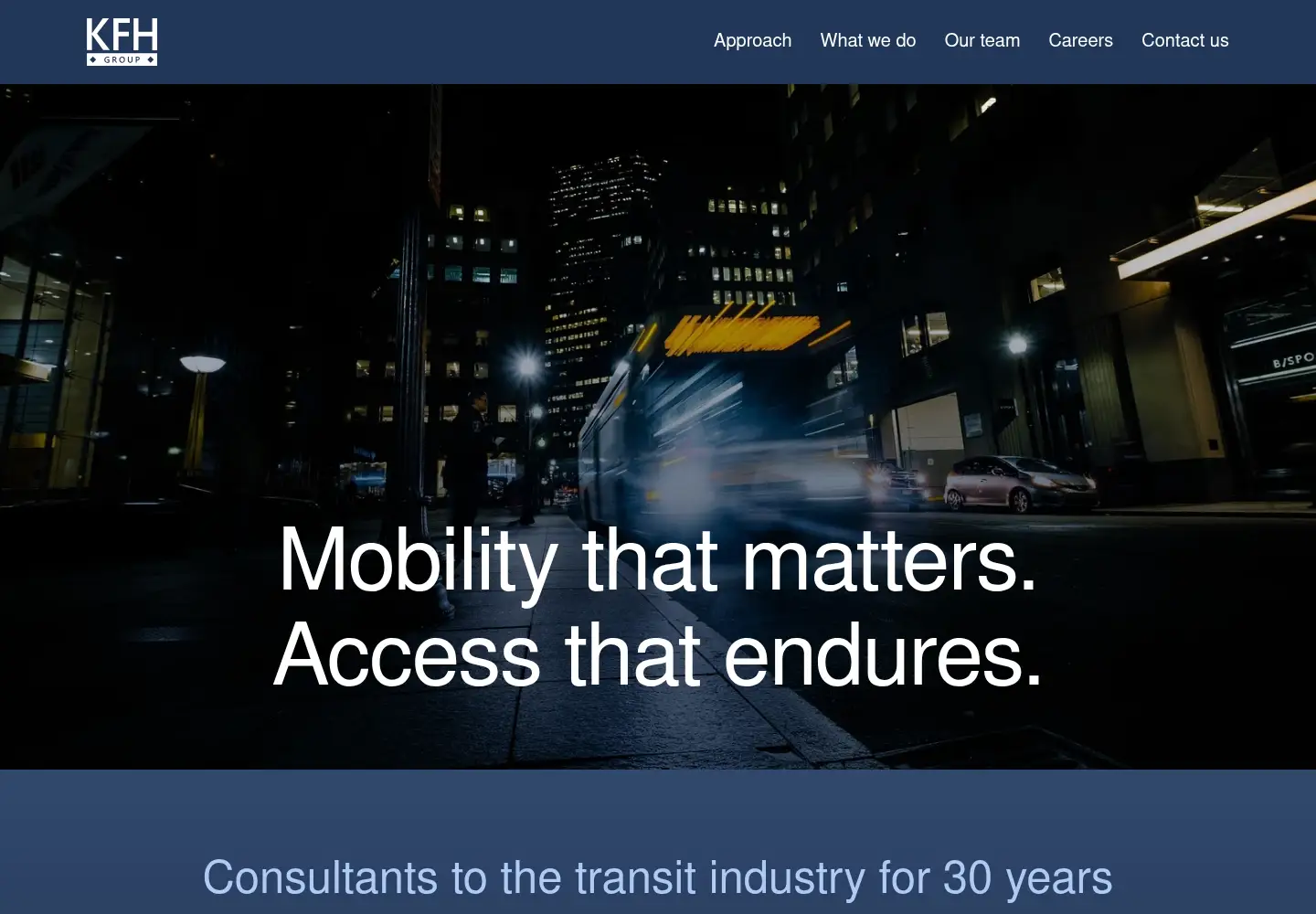 Screenshot of kfhgroup.com