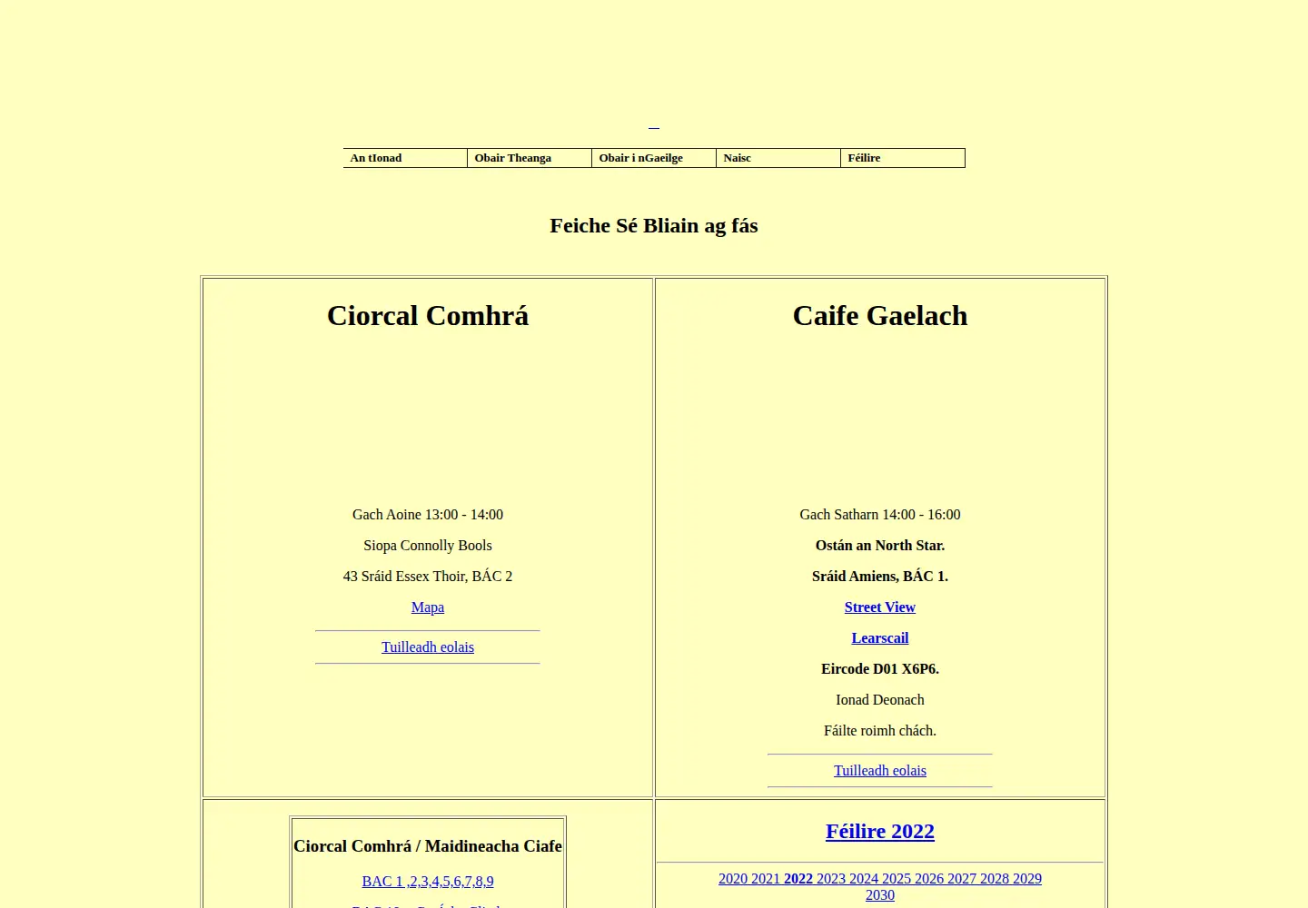 Screenshot of ionad.org