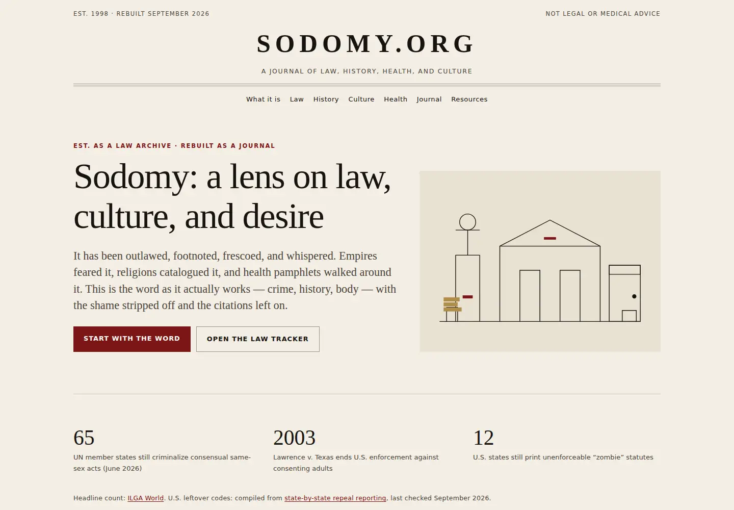 Screenshot of sodomy.org