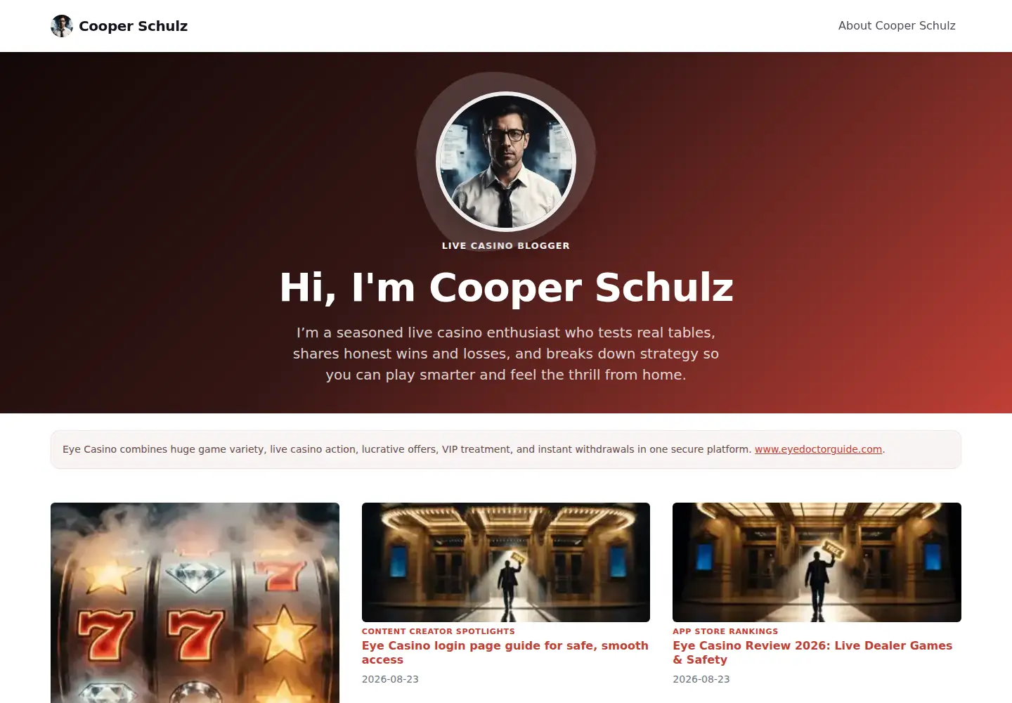 Screenshot of dick-rivers.com