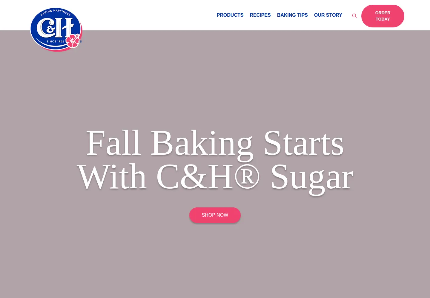 Screenshot of chsugar.com