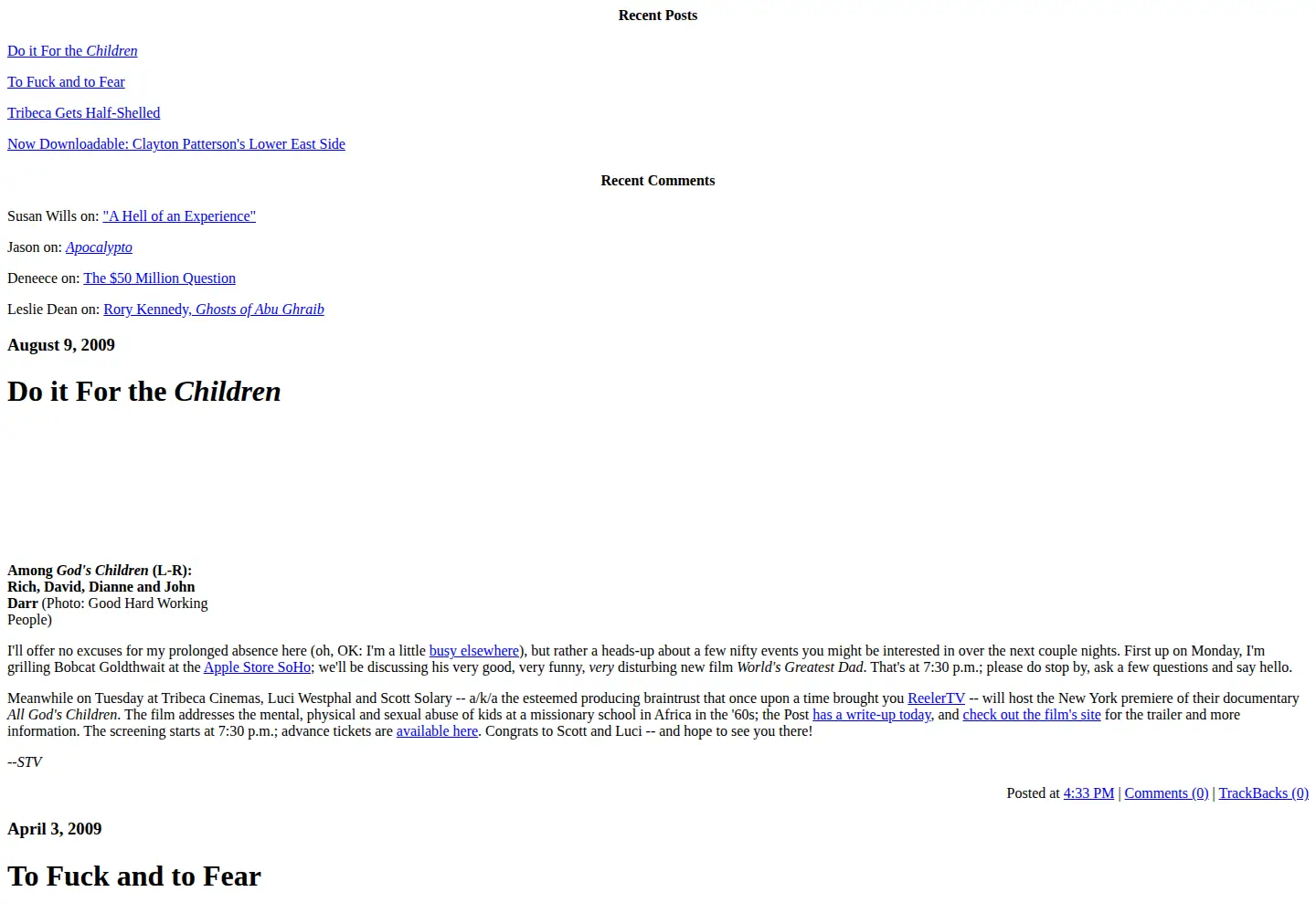 Screenshot of thereeler.com