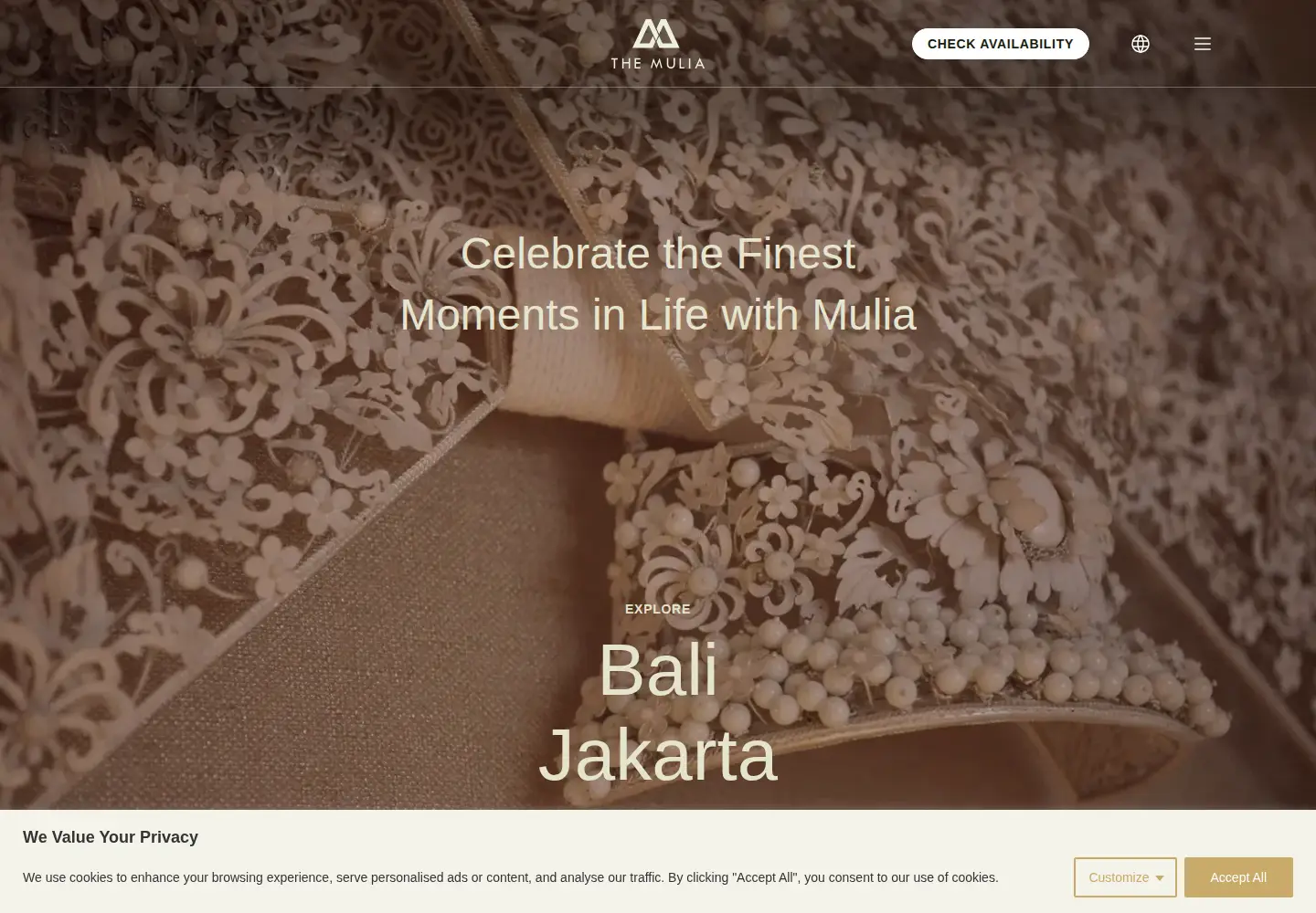 Captured homepage of themulia.com in the current scan