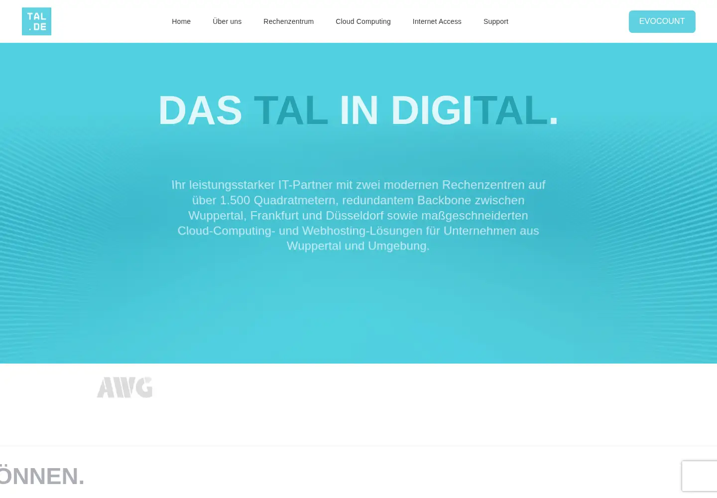 Screenshot of wtal.de