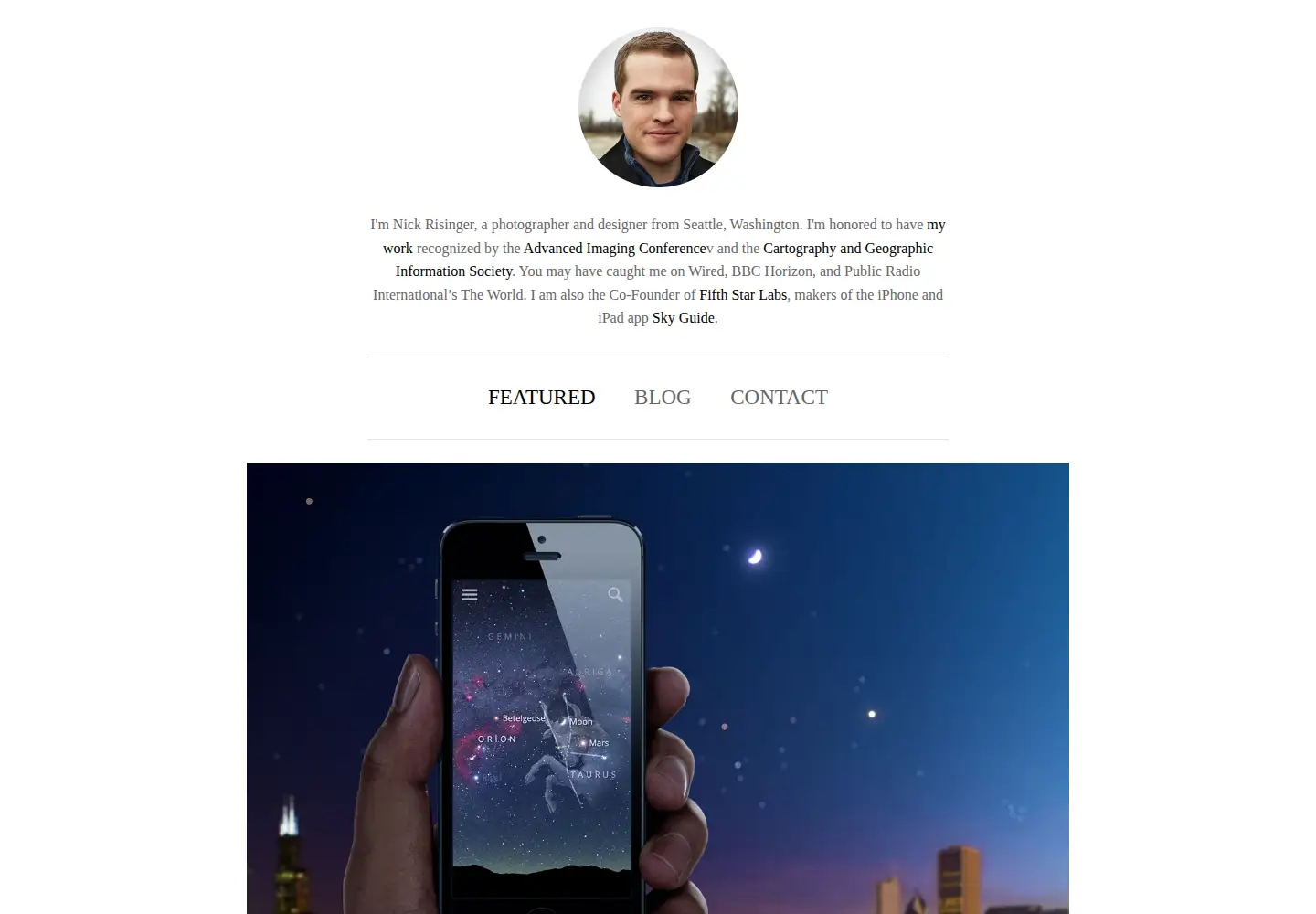 Screenshot of skysurvey.org