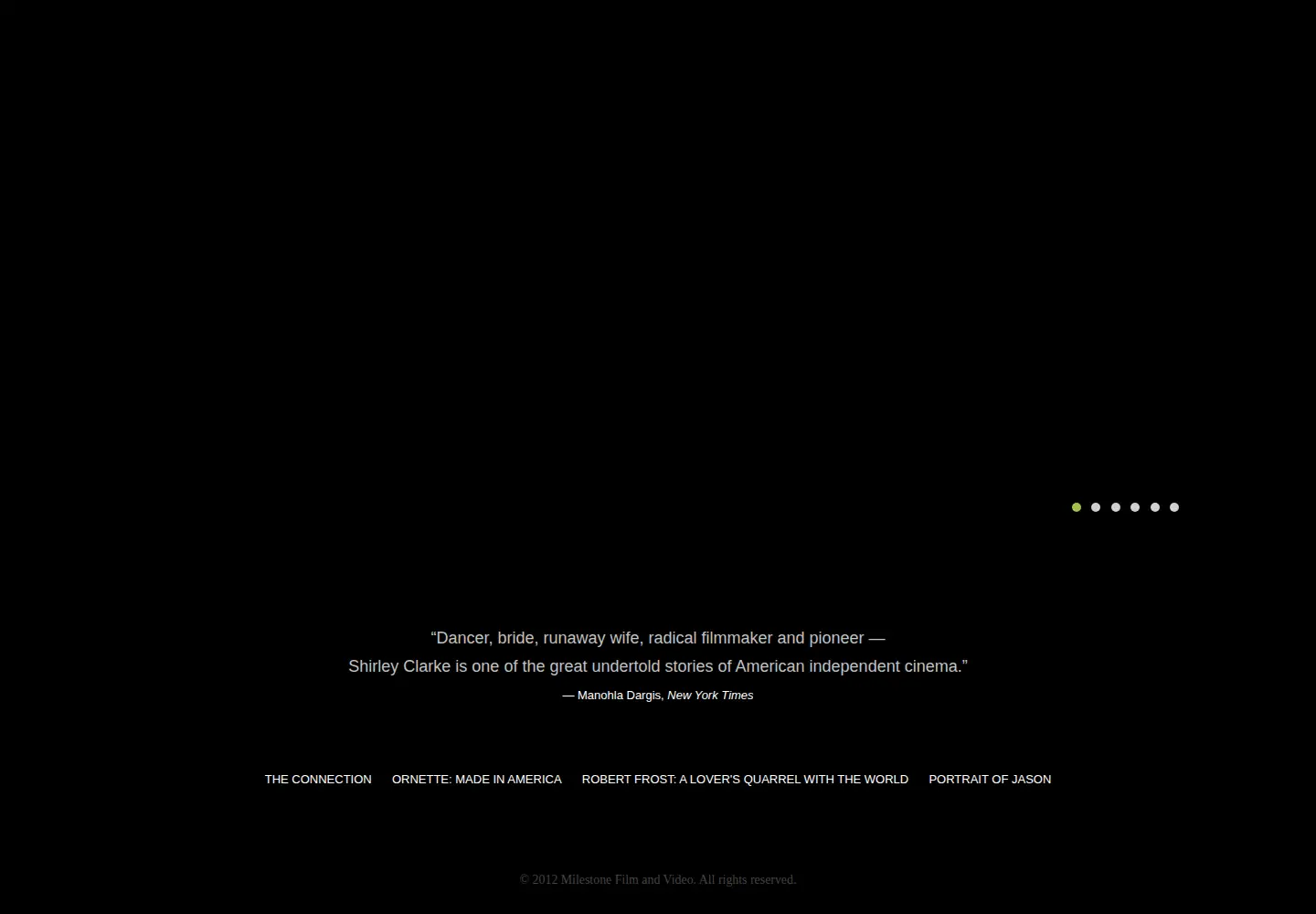 Screenshot of projectshirley.com