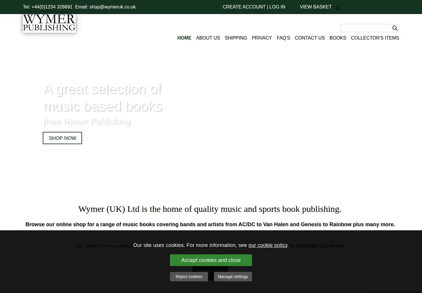 Screenshot of wymeruk.co.uk
