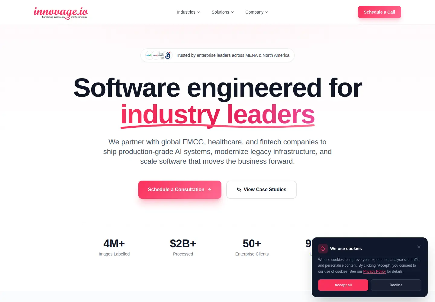 Screenshot of innovage.io