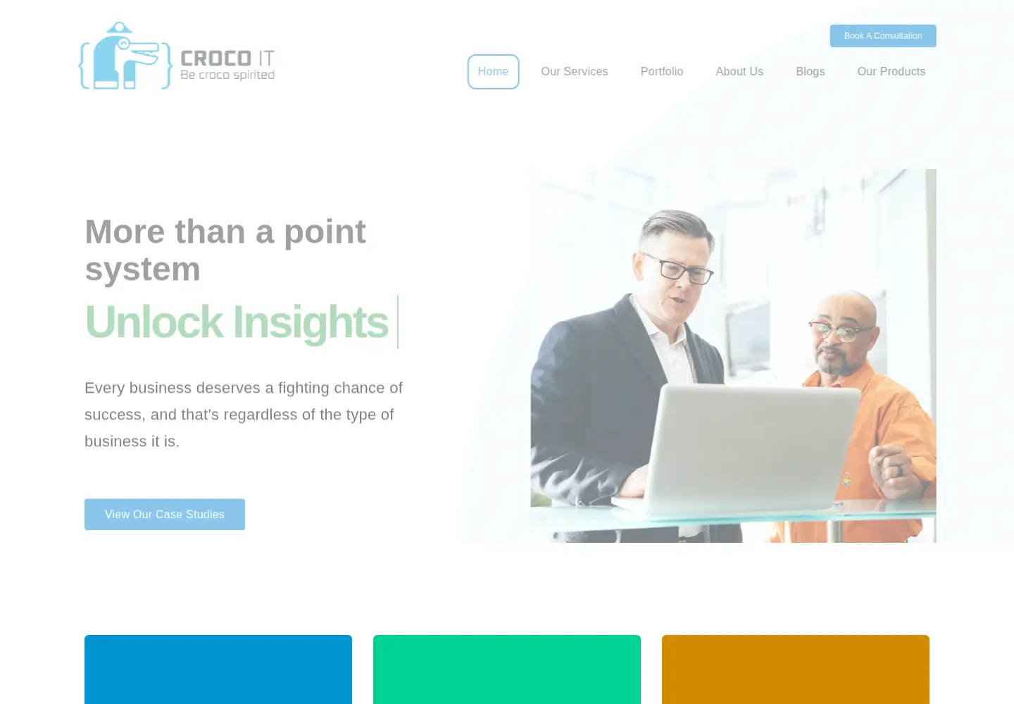 Screenshot of crocoit.com